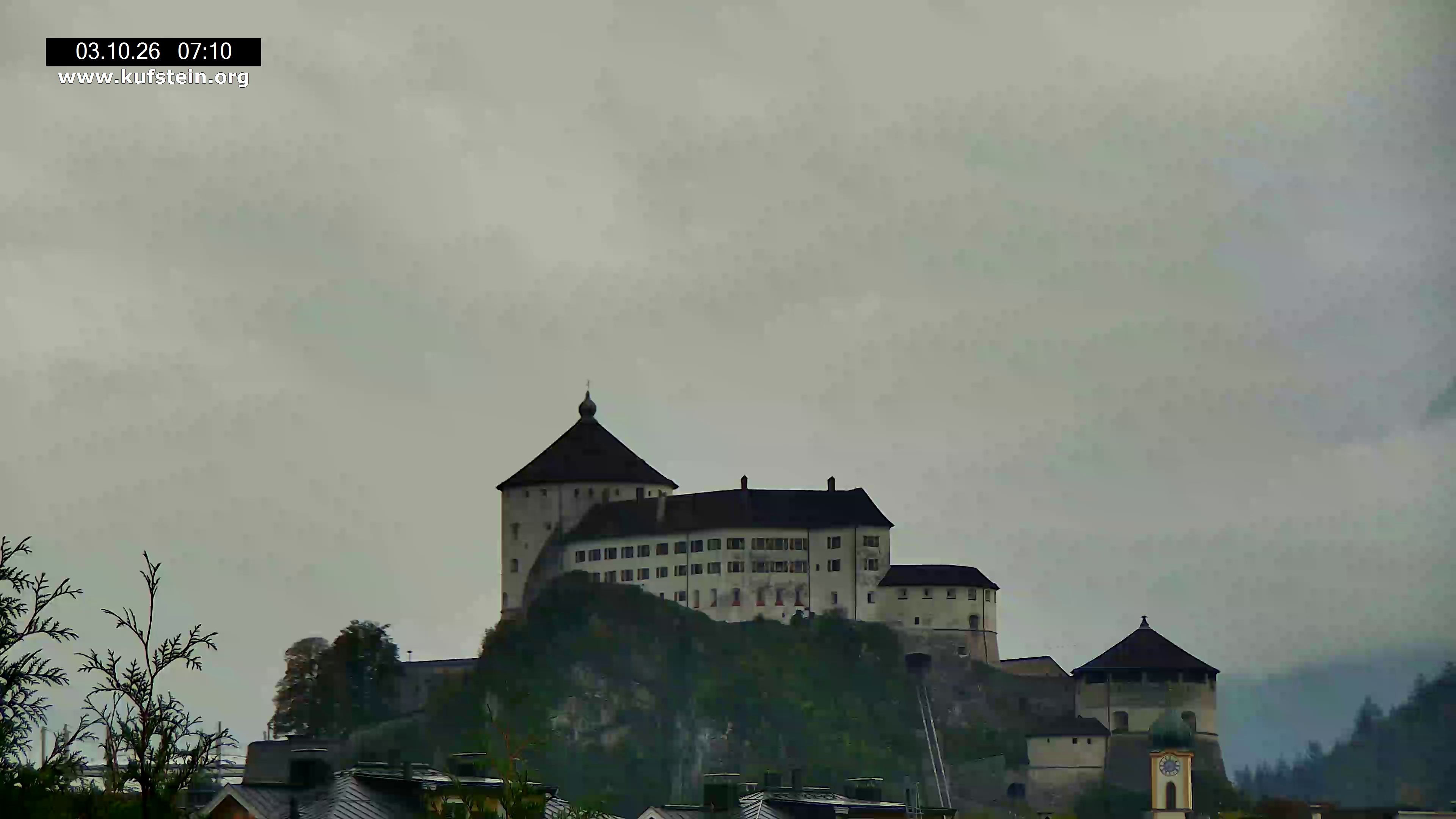 Archiv Foto Webcam Festung Kufstein
