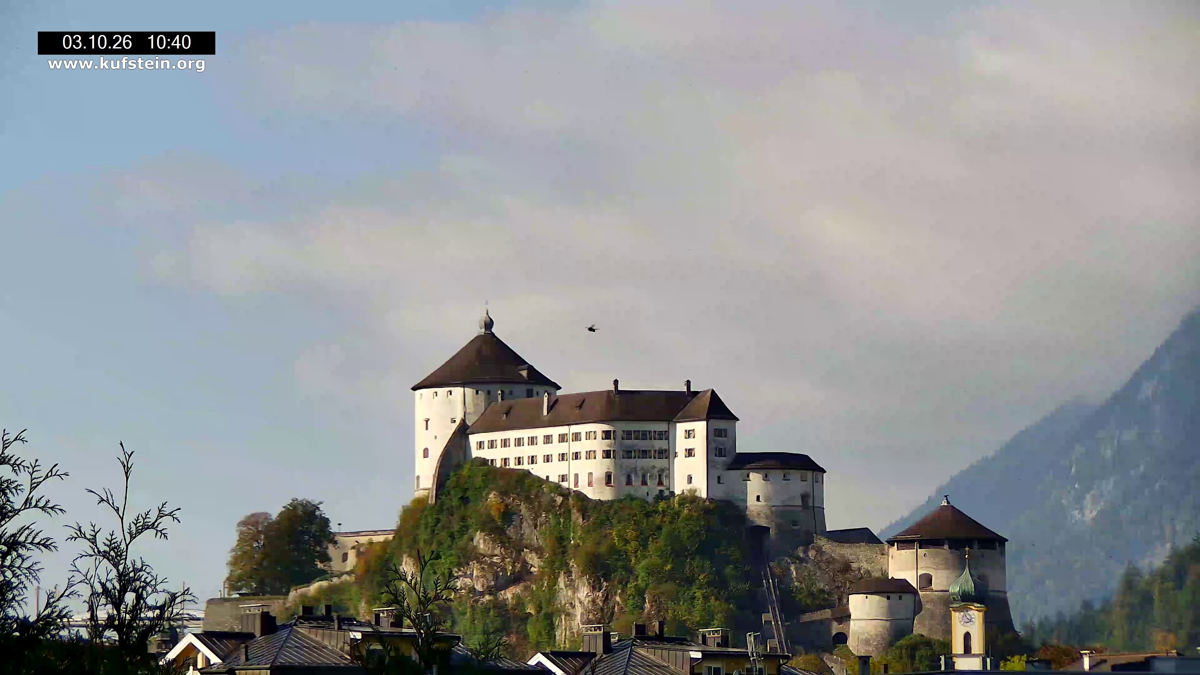 Archiv Foto Webcam Festung Kufstein