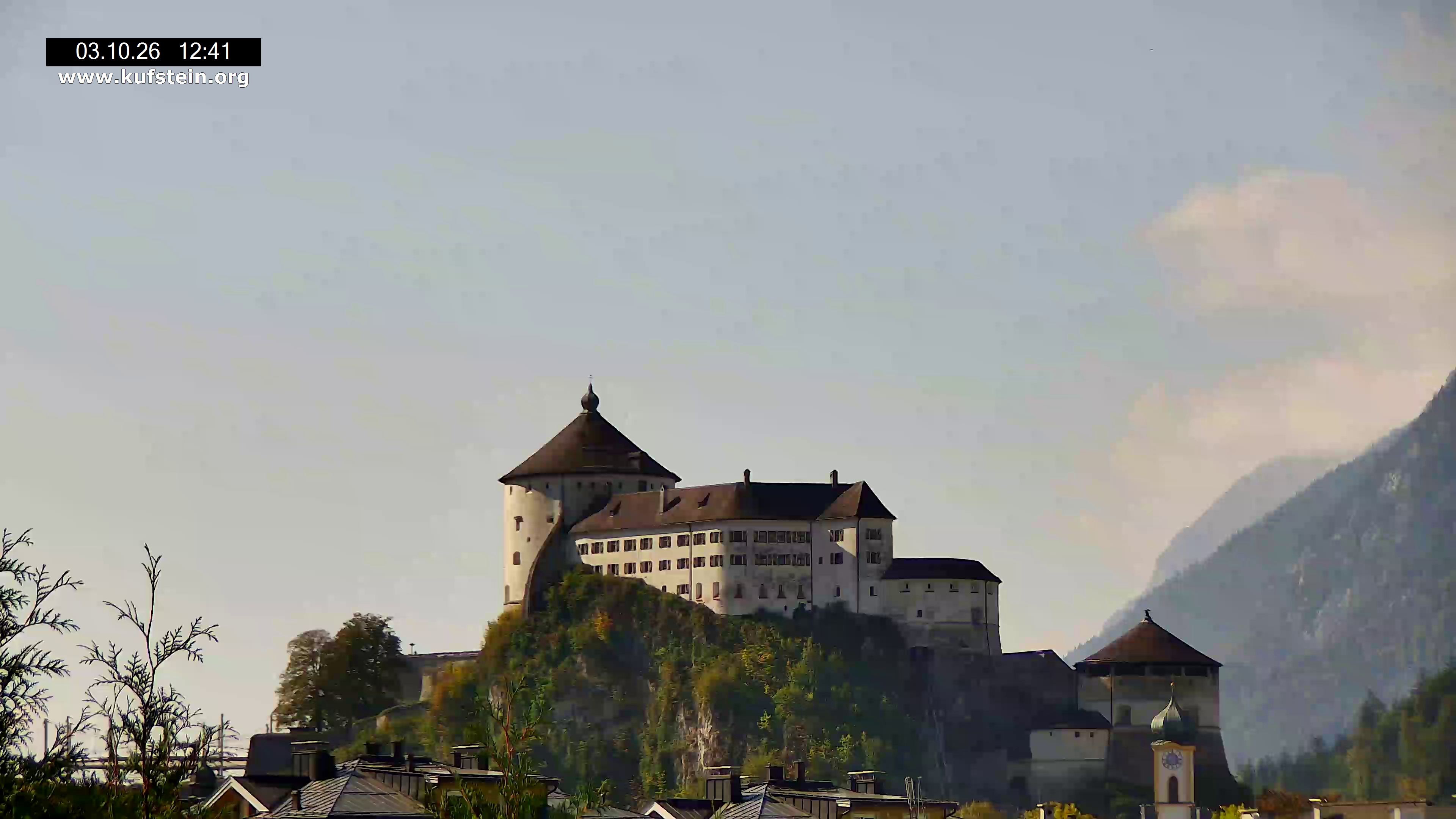 Archiv Foto Webcam Festung Kufstein