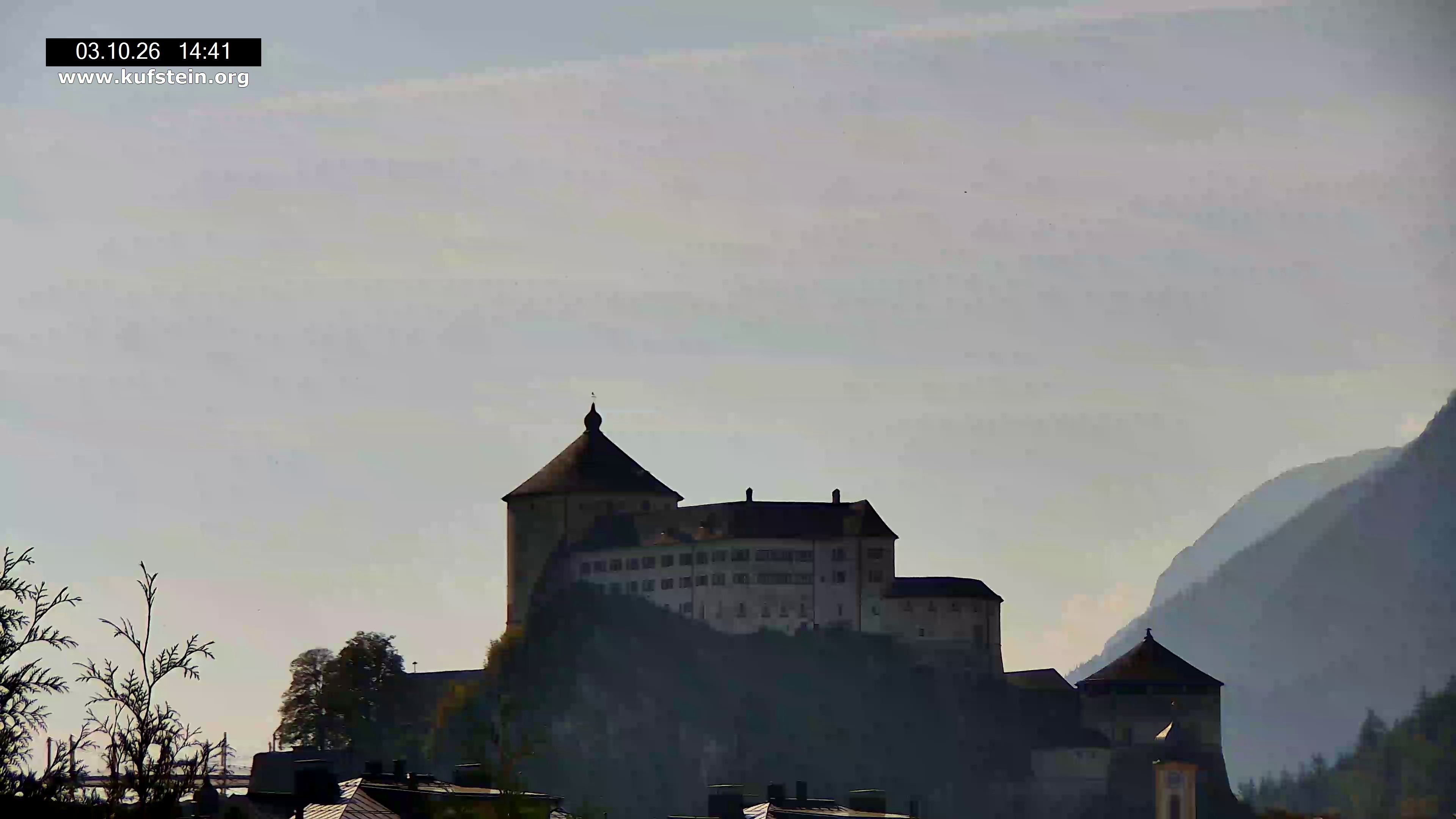 Archiv Foto Webcam Festung Kufstein