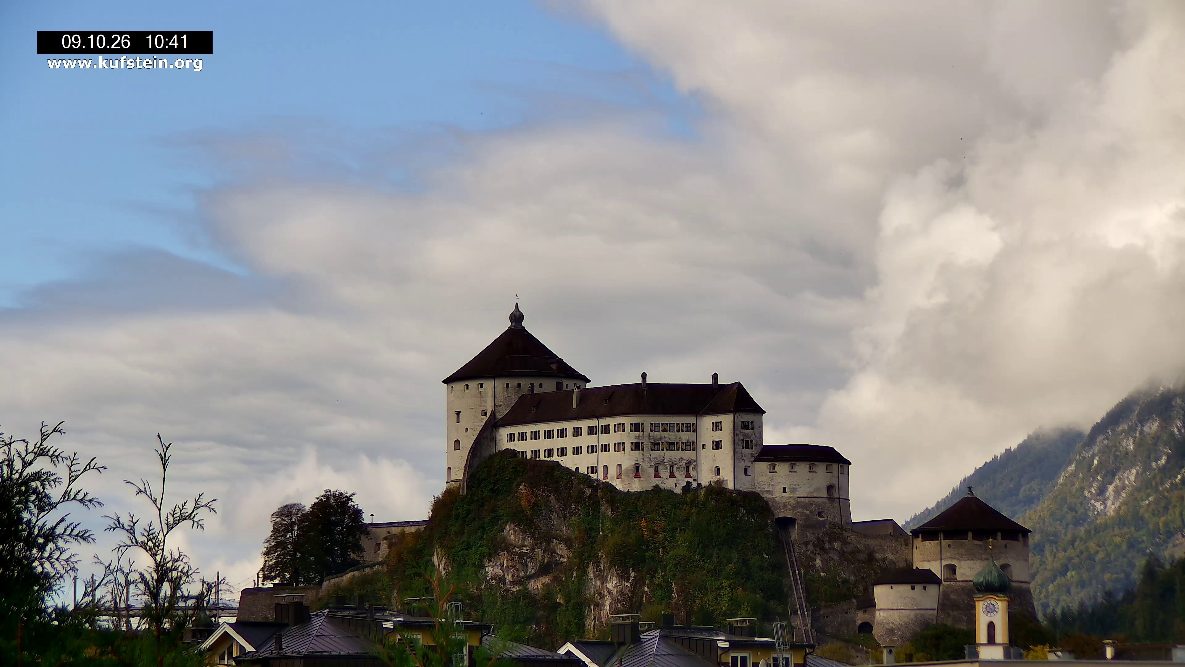 Archiv Foto Webcam Festung Kufstein