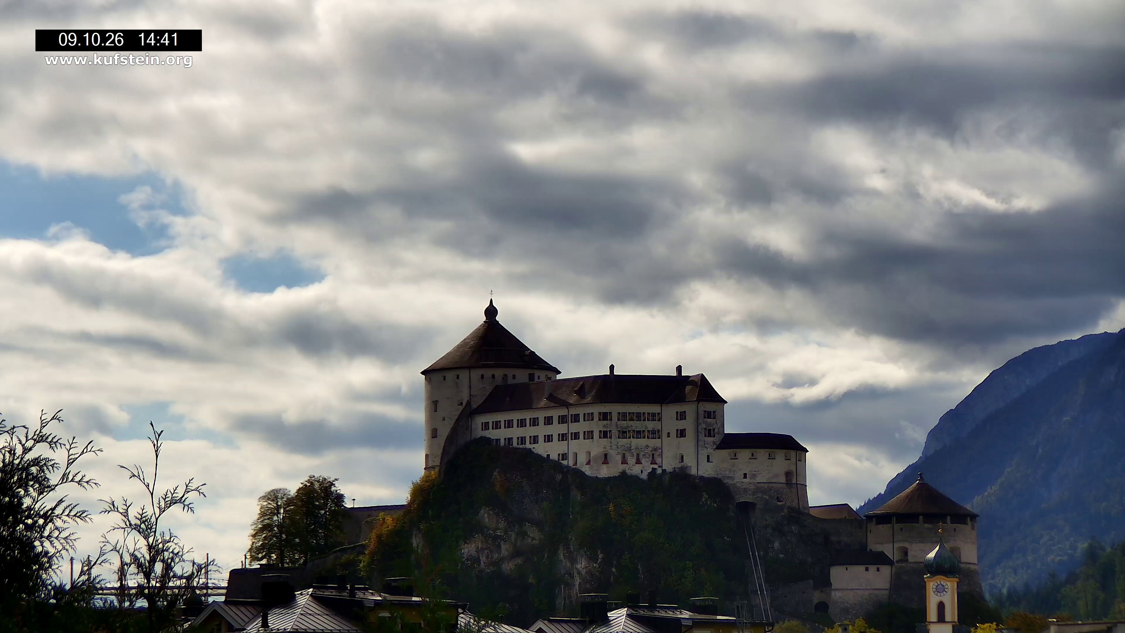 Archiv Foto Webcam Festung Kufstein
