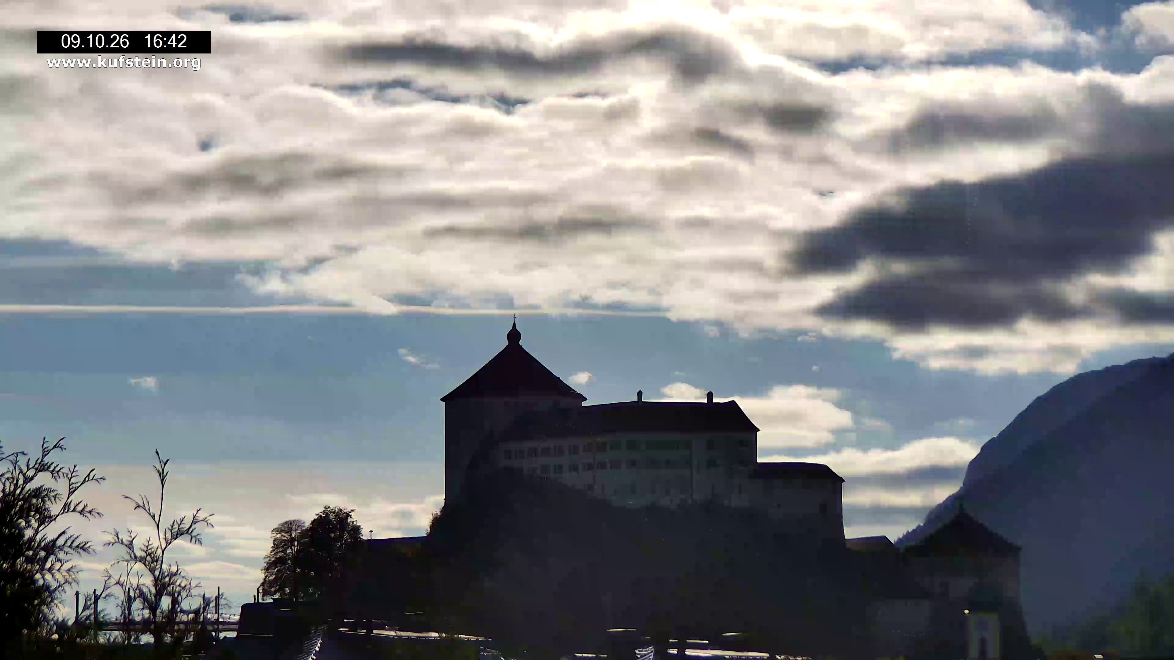 Archiv Foto Webcam Festung Kufstein