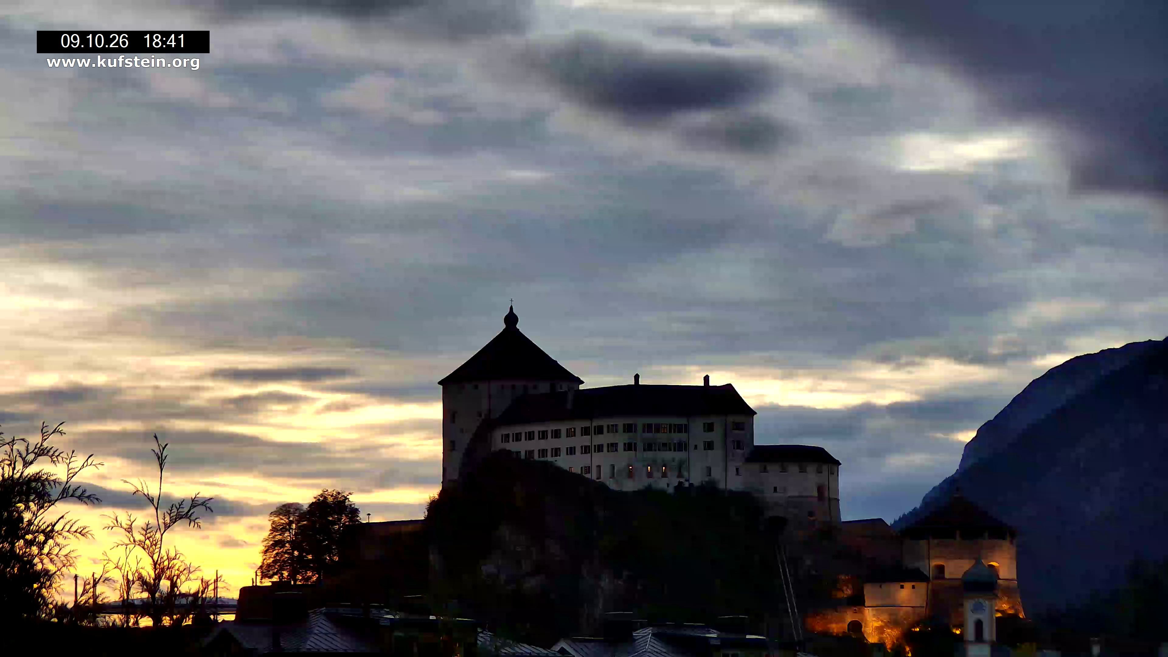 Archiv Foto Webcam Festung Kufstein