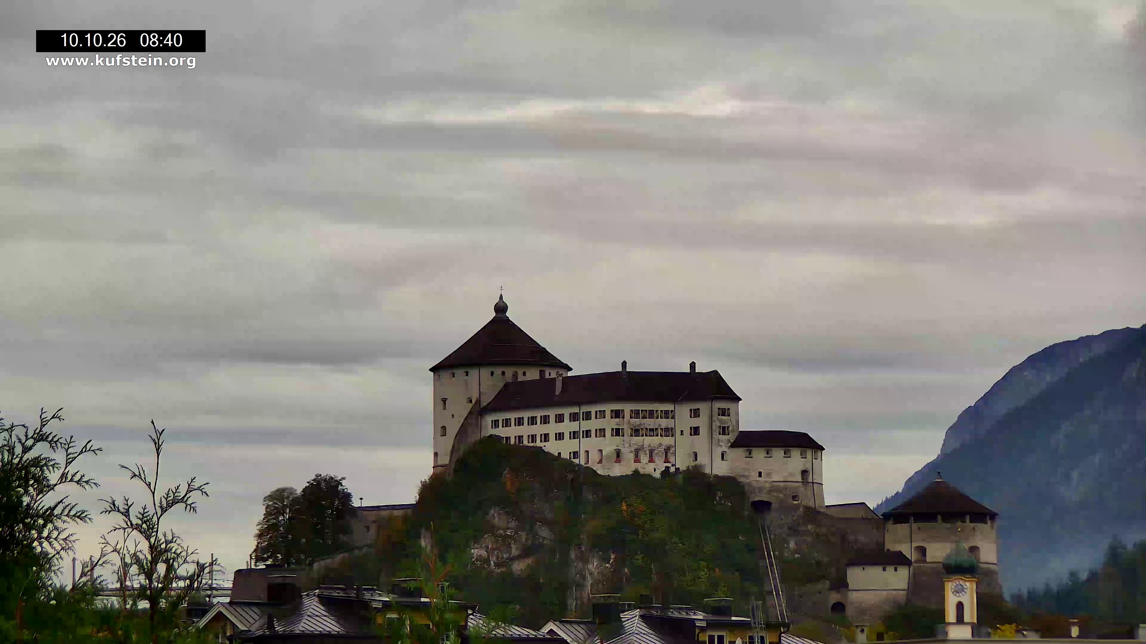 Archiv Foto Webcam Festung Kufstein