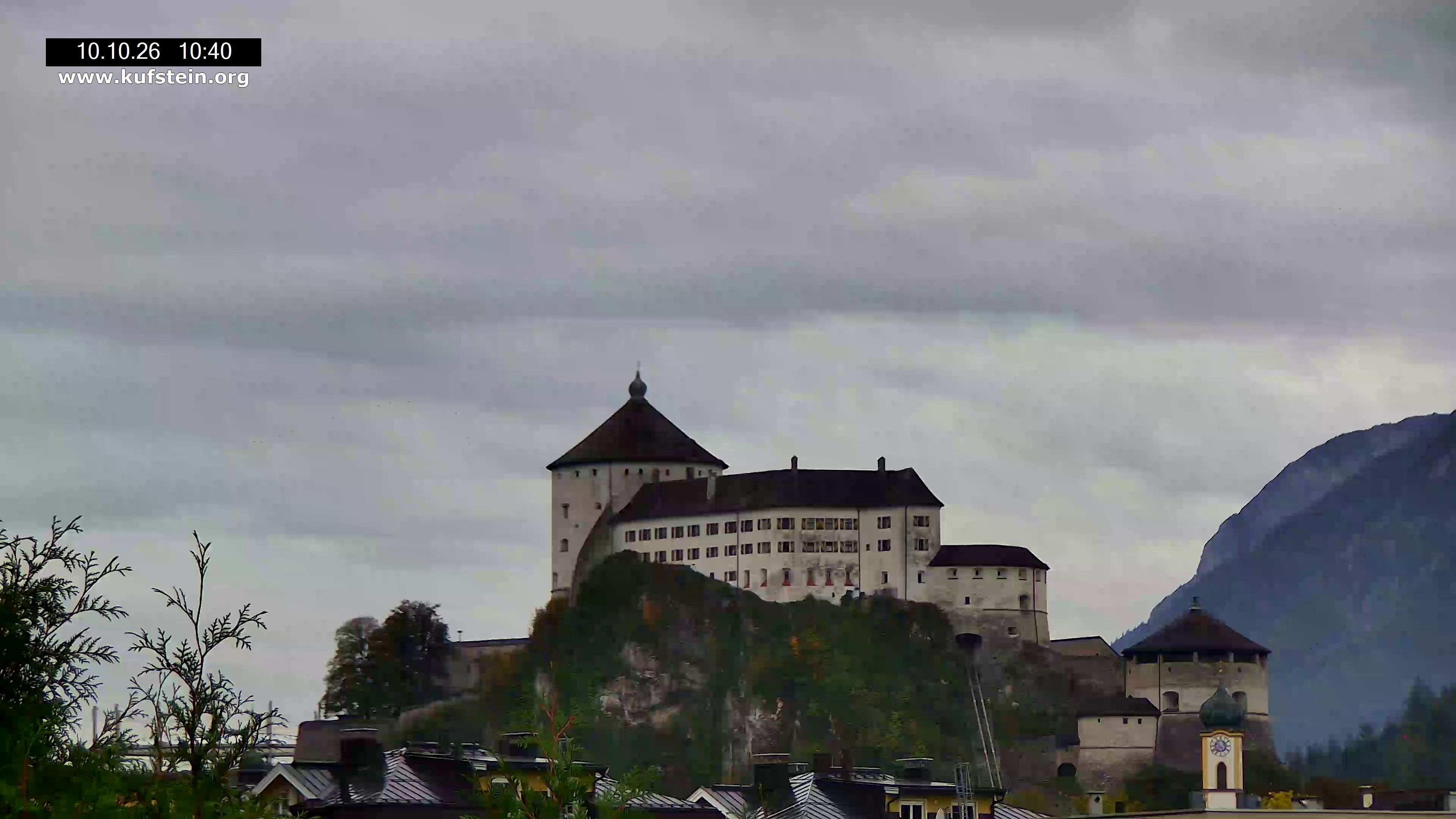 Archiv Foto Webcam Festung Kufstein