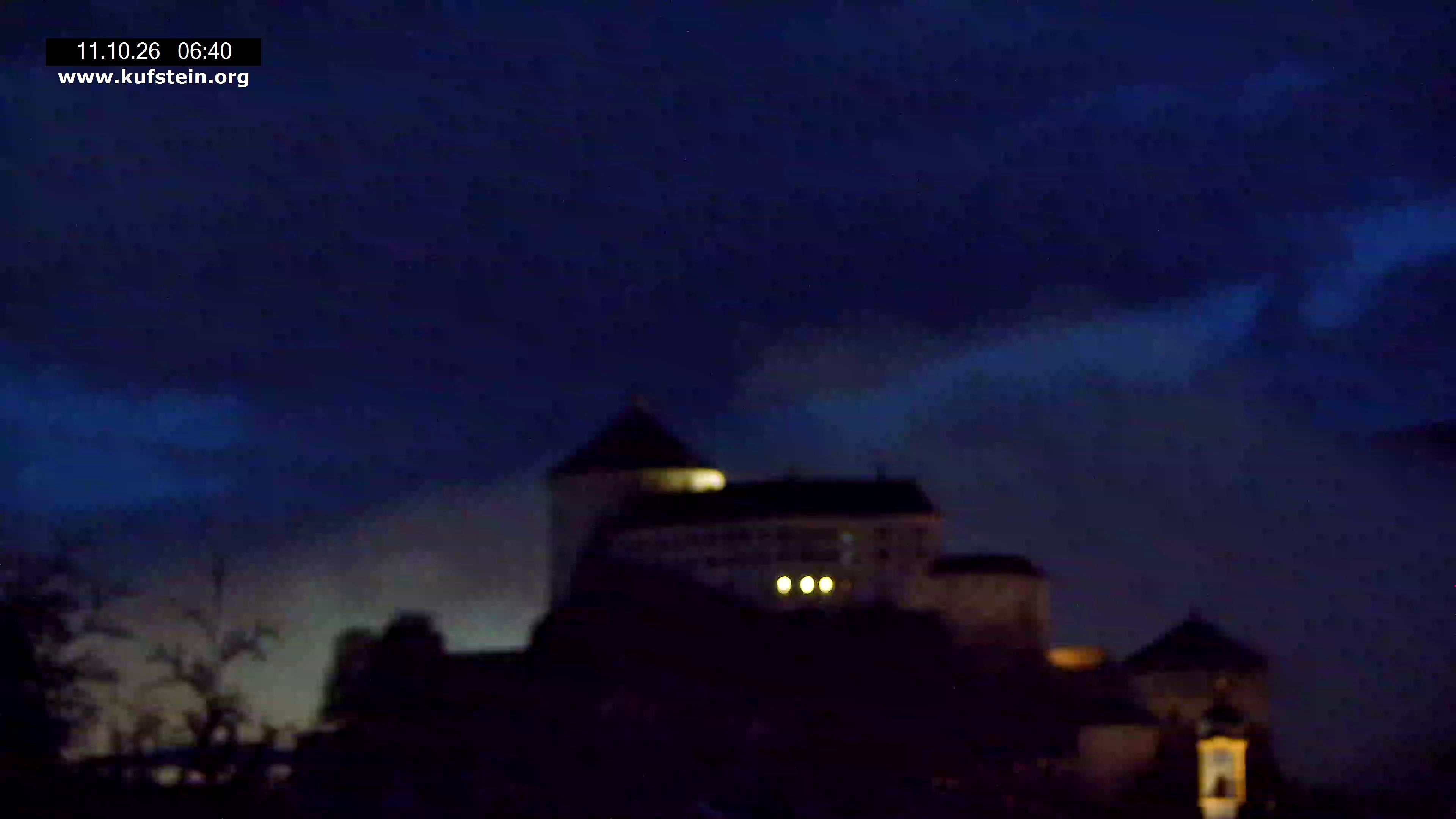 Archived image Webcam Kufstein Fortress
