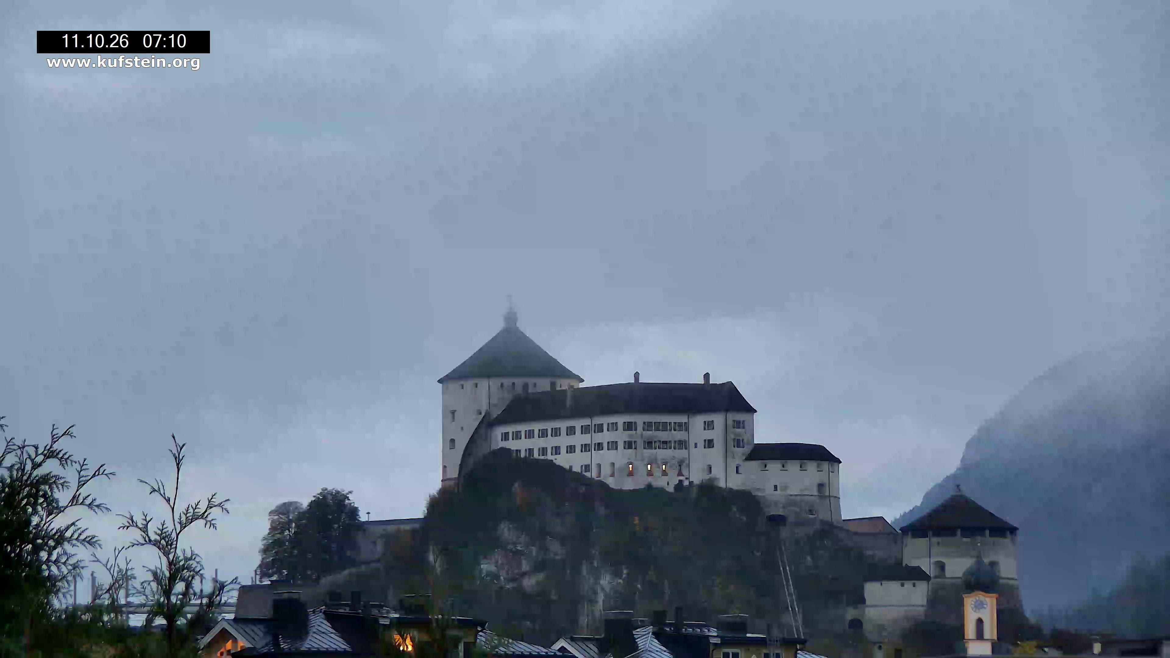 Archiv Foto Webcam Festung Kufstein