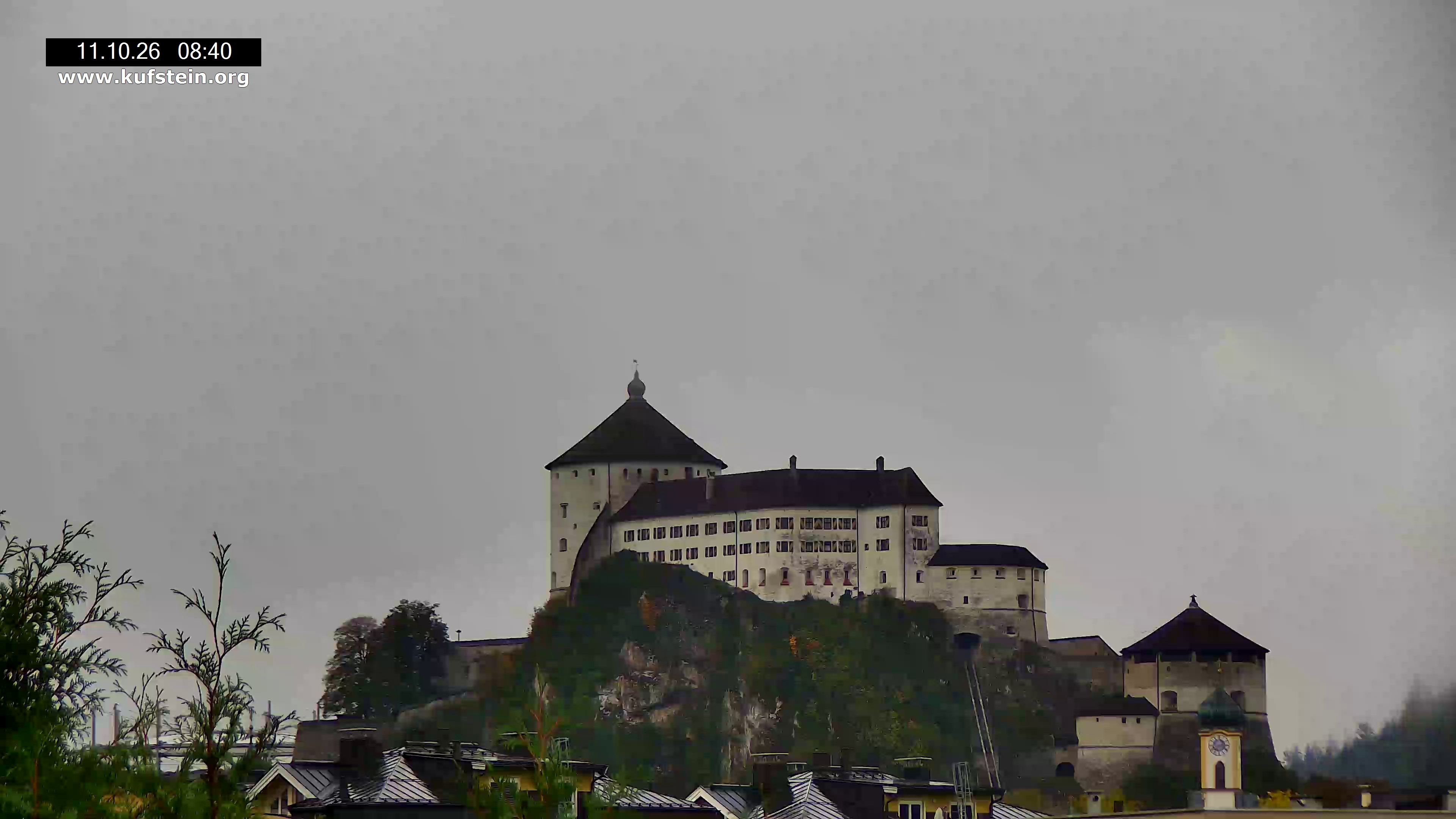 Archiv Foto Webcam Festung Kufstein