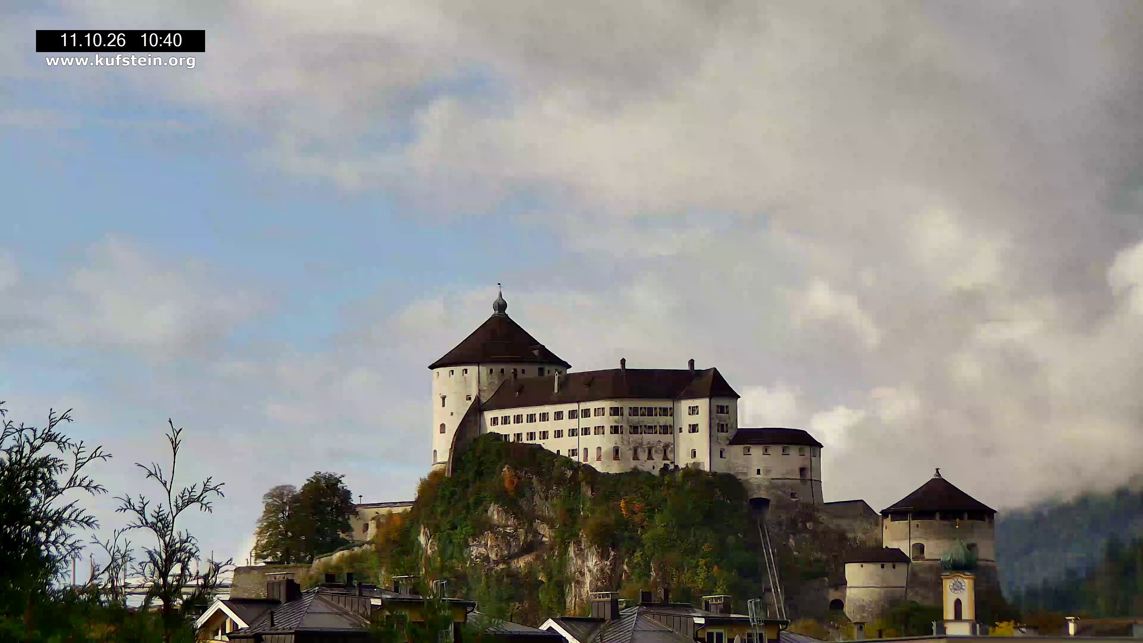 Archiv Foto Webcam Festung Kufstein