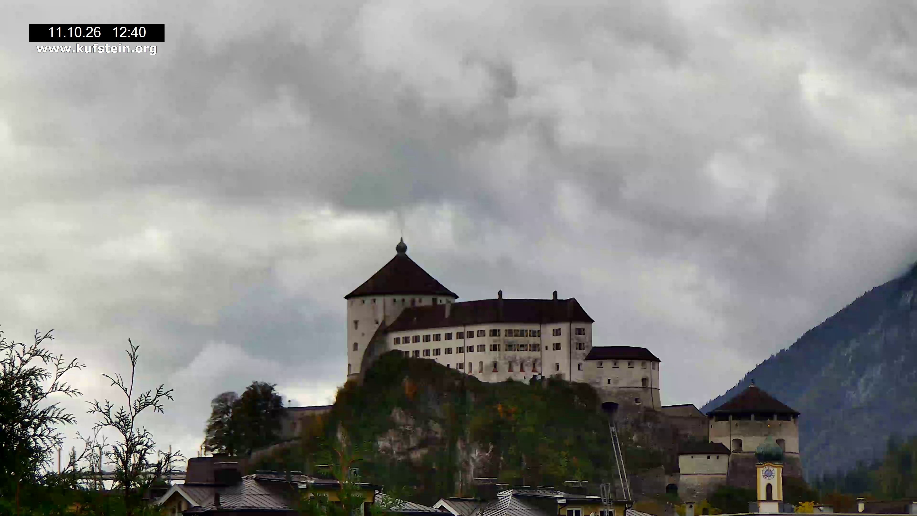 Archiv Foto Webcam Festung Kufstein
