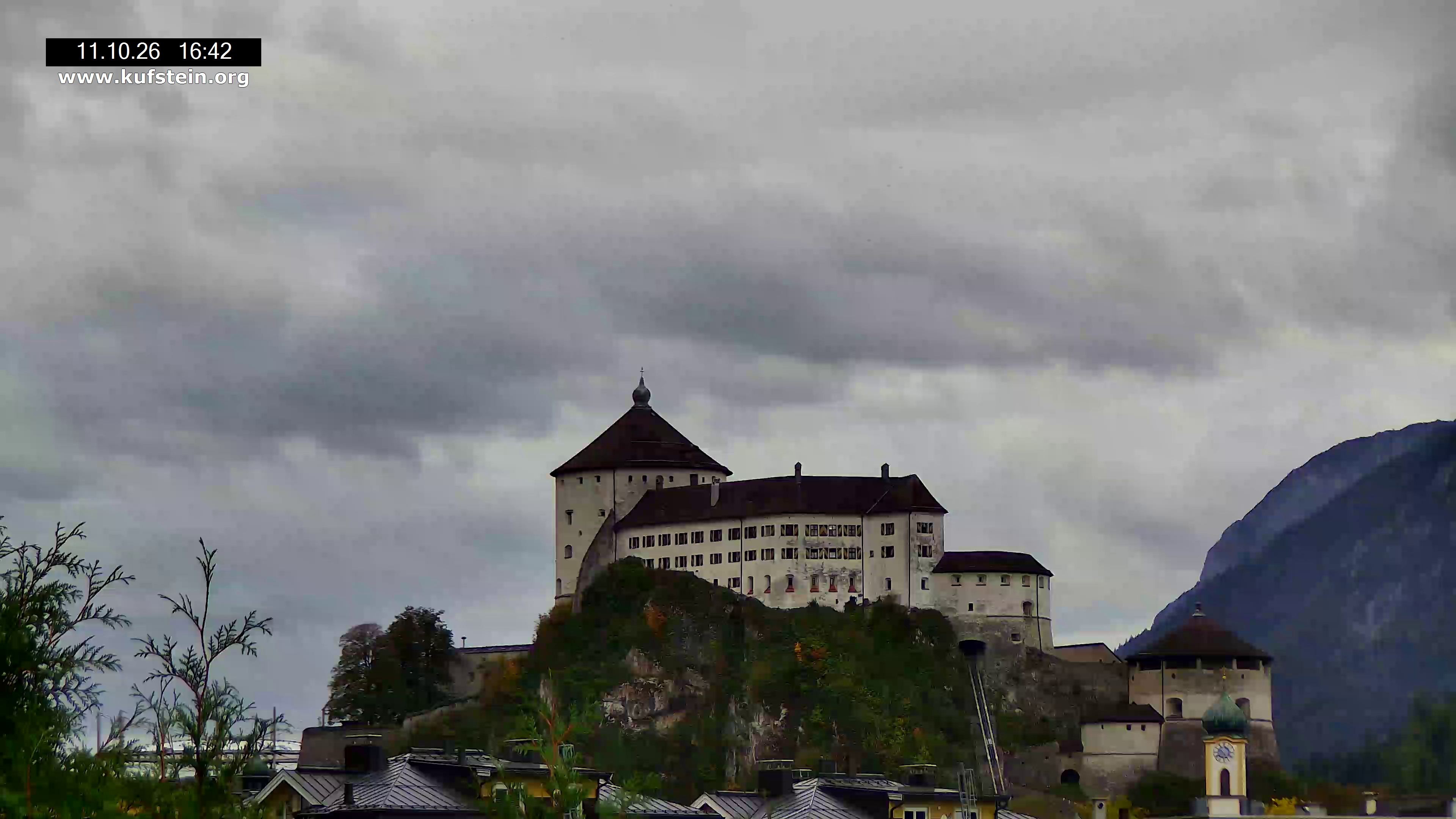 Archiv Foto Webcam Festung Kufstein