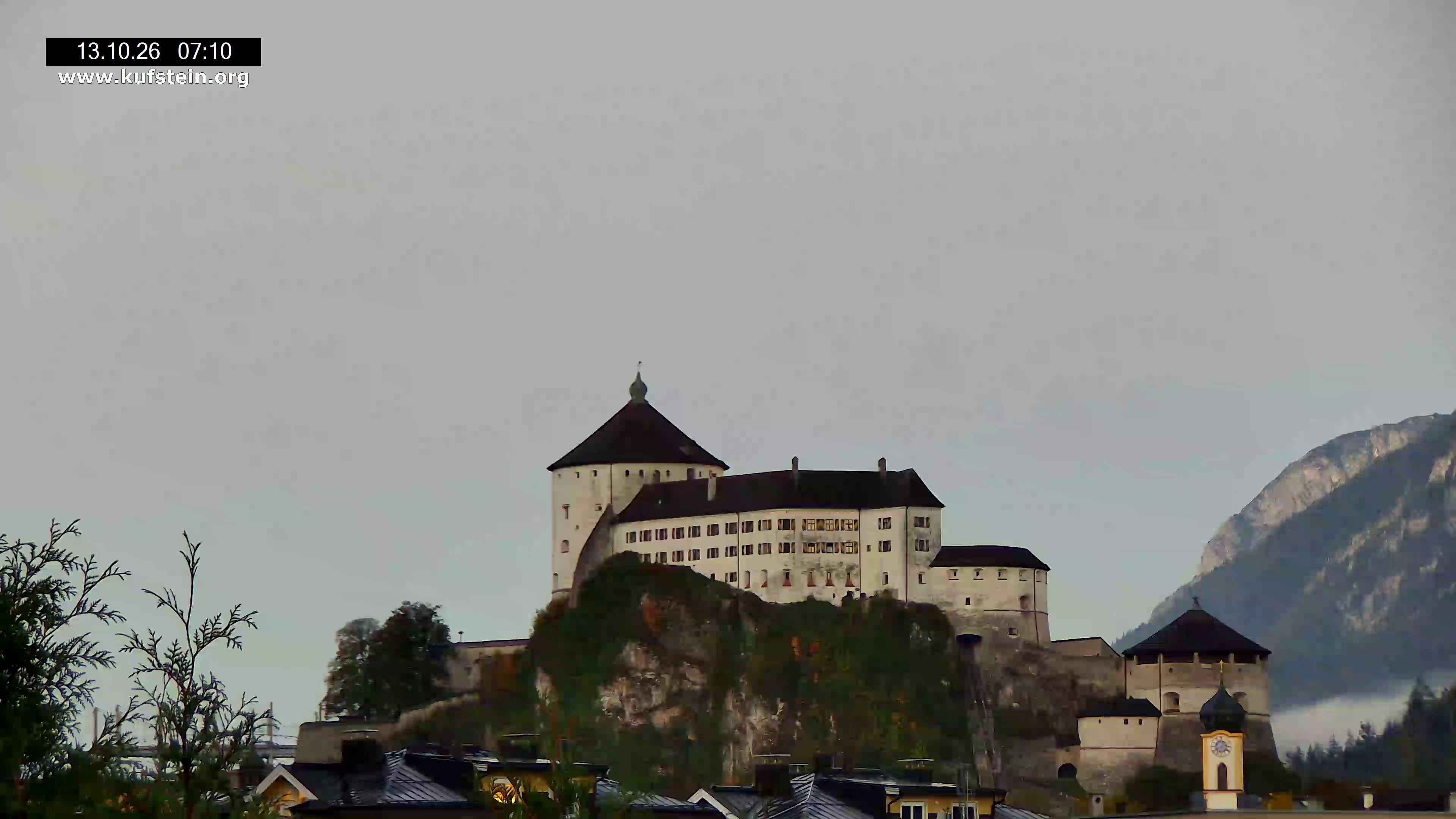 Archiv Foto Webcam Festung Kufstein
