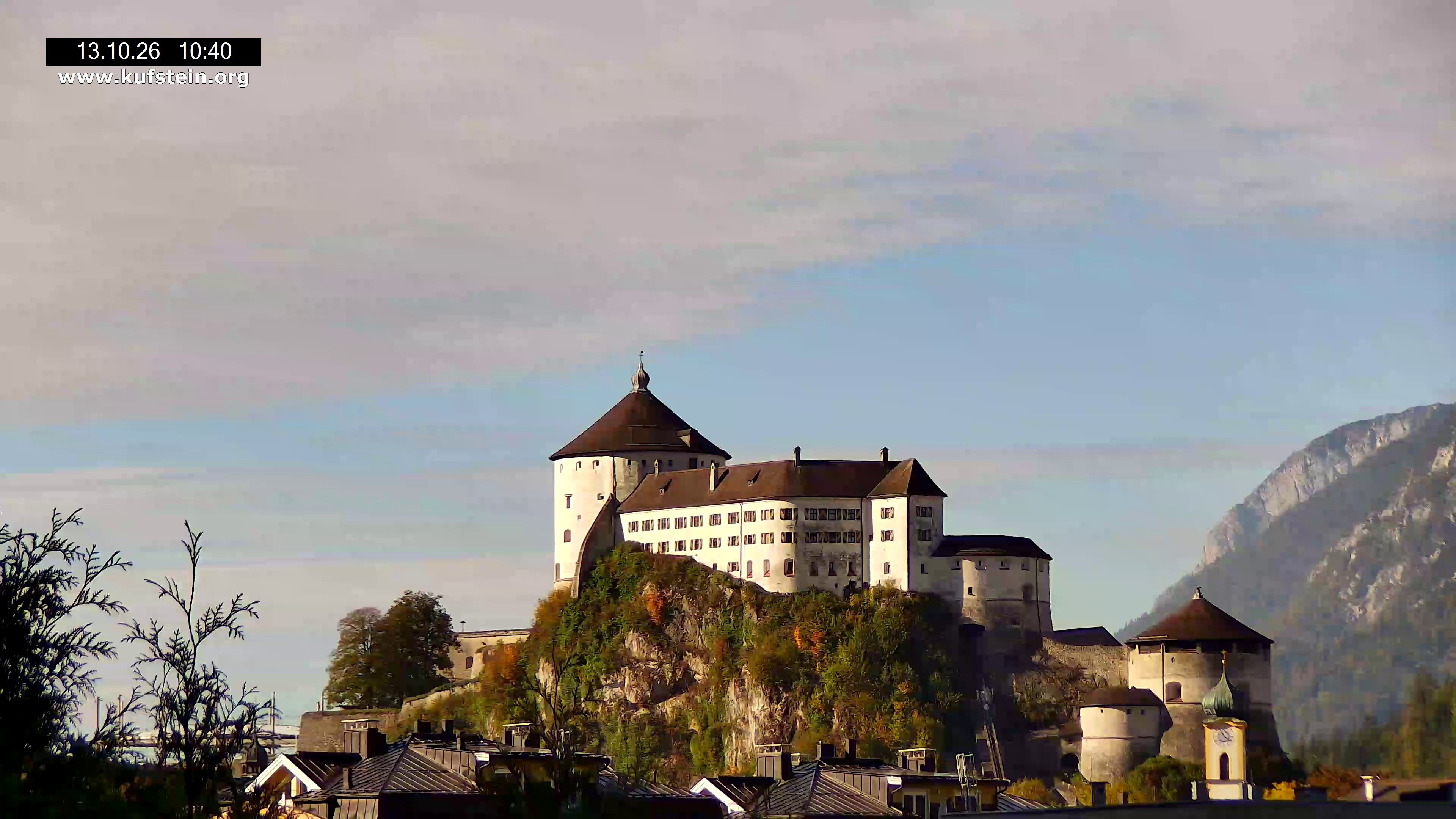 Archiv Foto Webcam Festung Kufstein