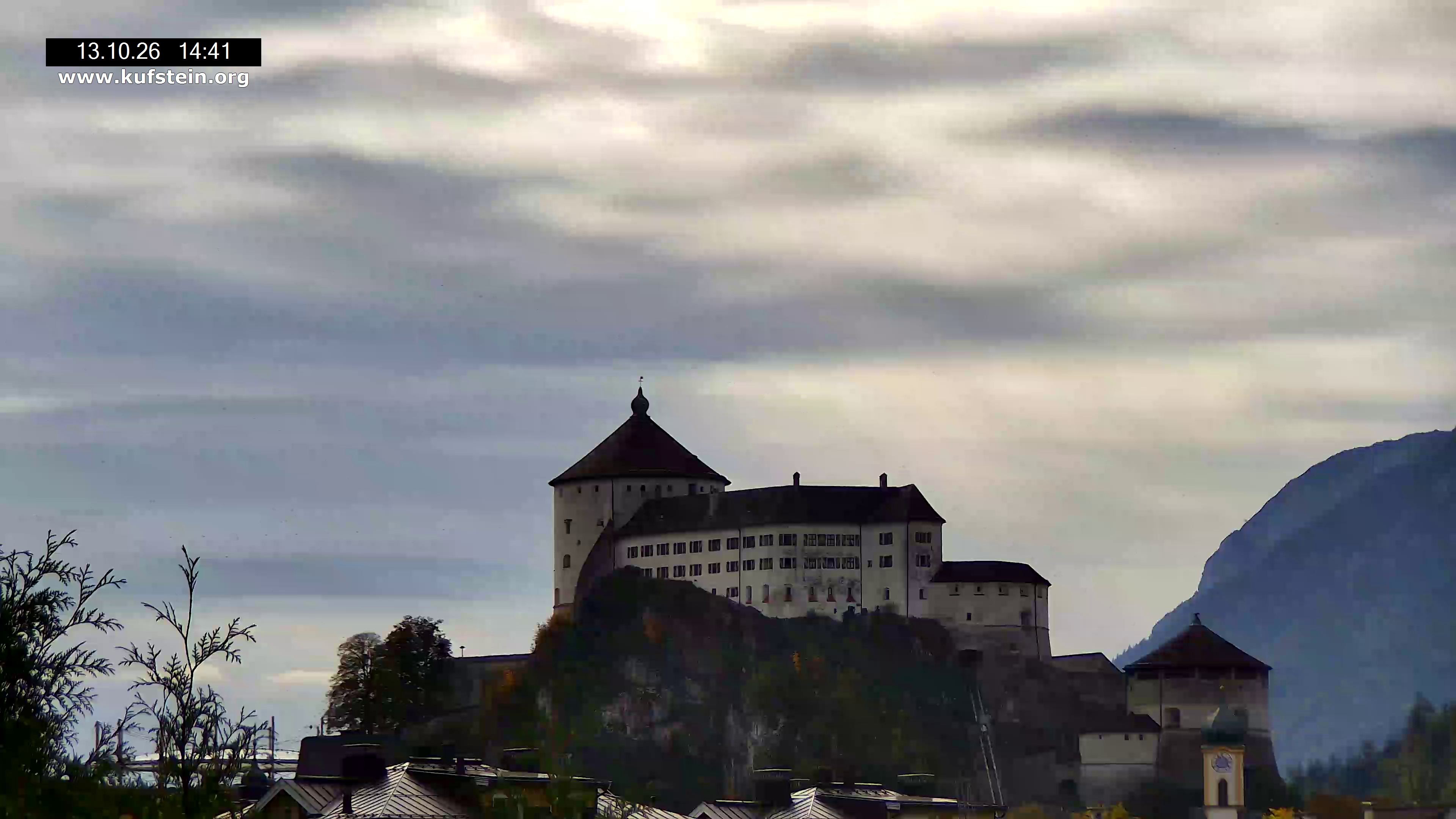Archiv Foto Webcam Festung Kufstein