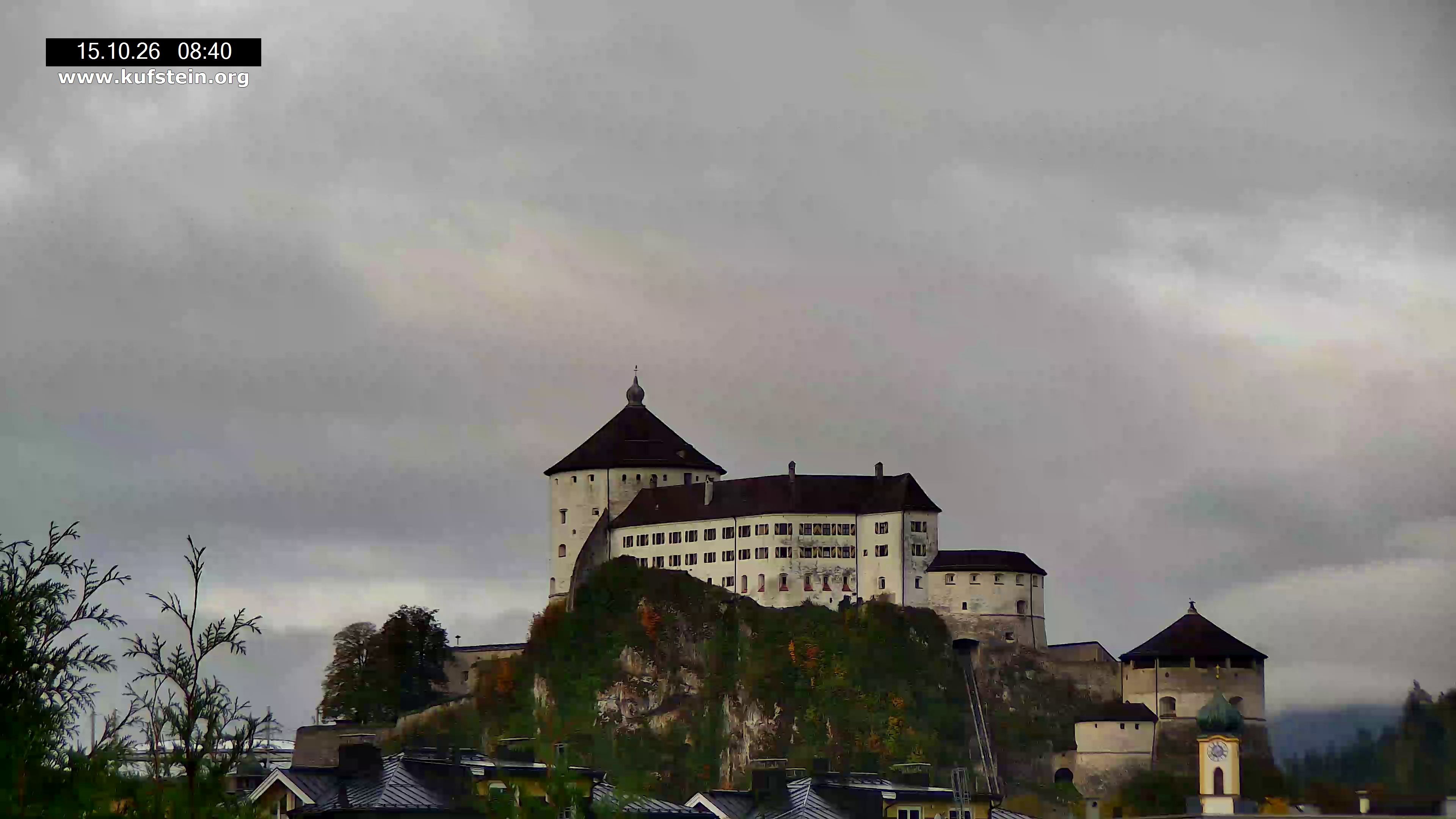 Archiv Foto Webcam Festung Kufstein