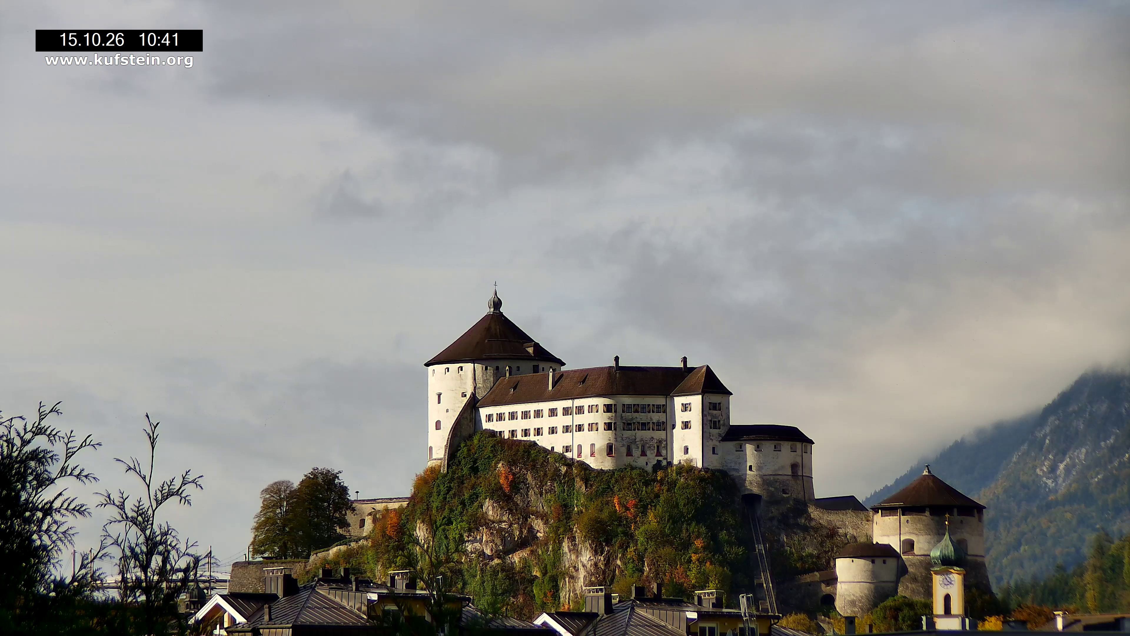 Archiv Foto Webcam Festung Kufstein