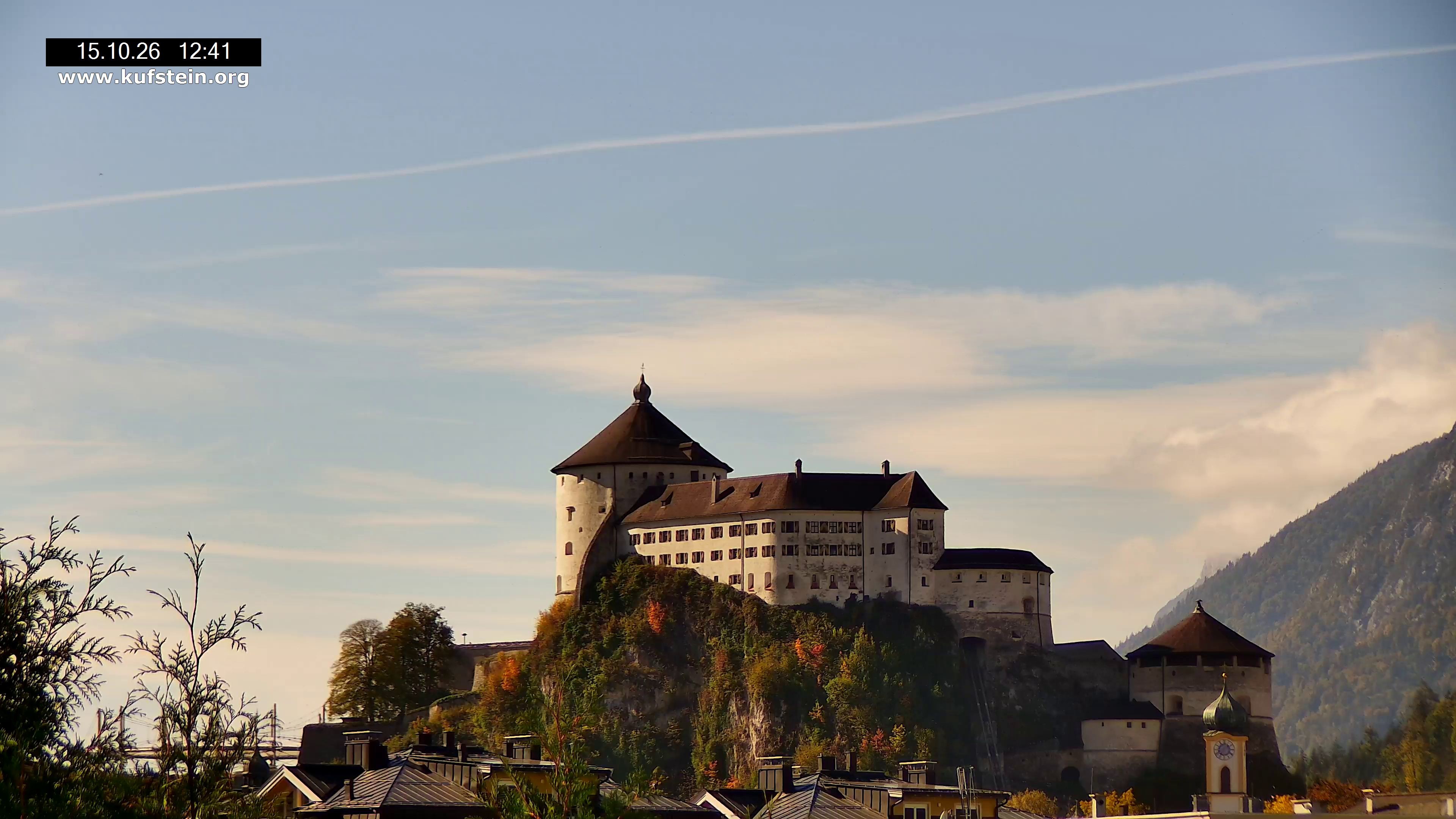 Archiv Foto Webcam Festung Kufstein