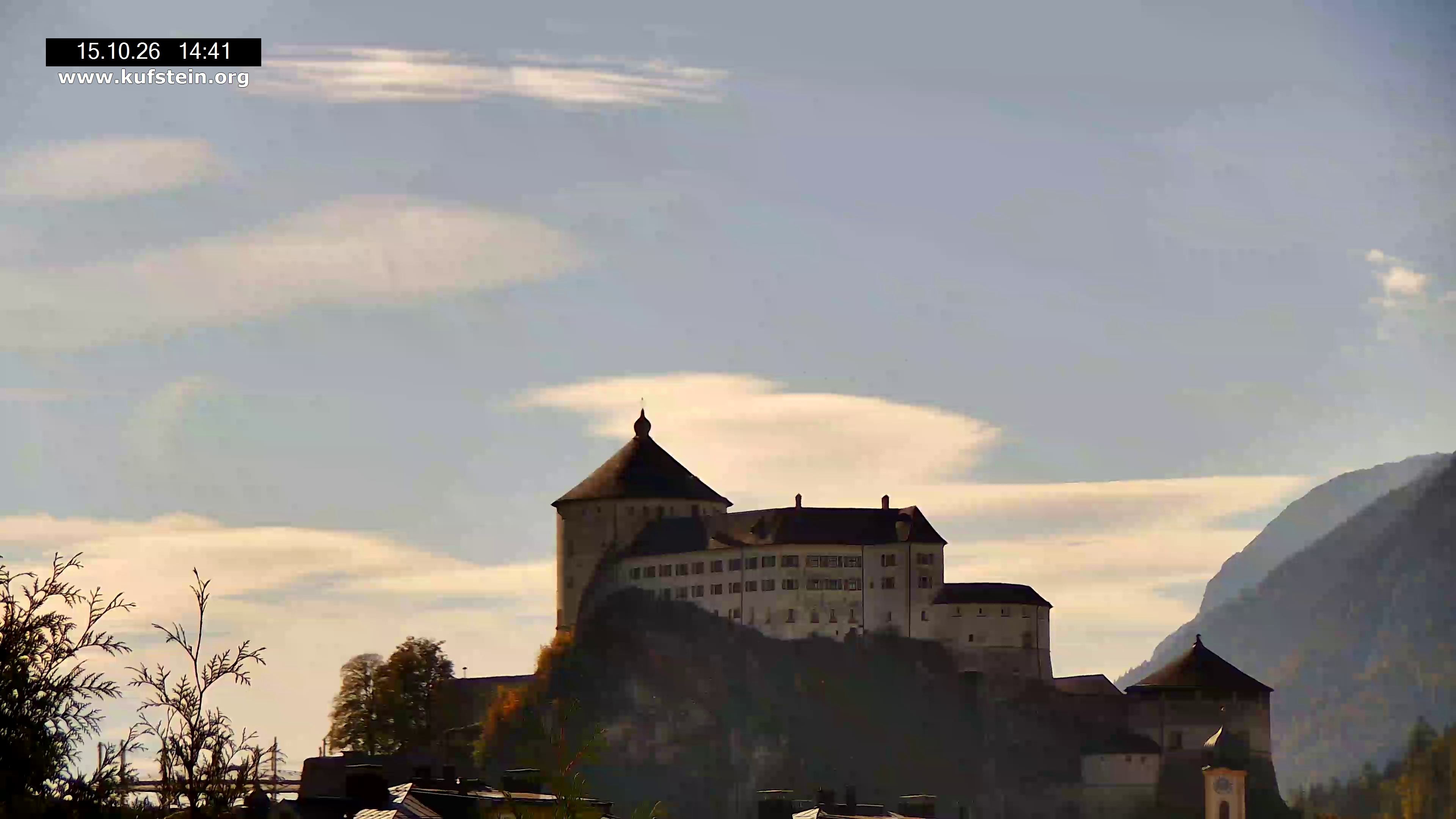 Archiv Foto Webcam Festung Kufstein