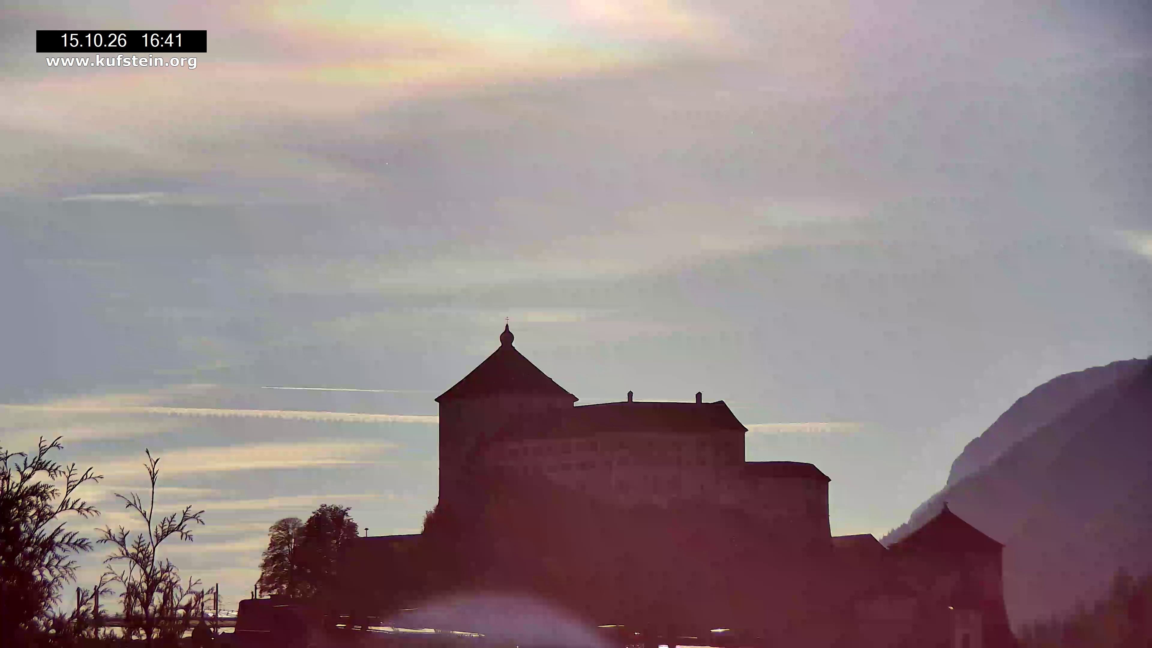 Archiv Foto Webcam Festung Kufstein