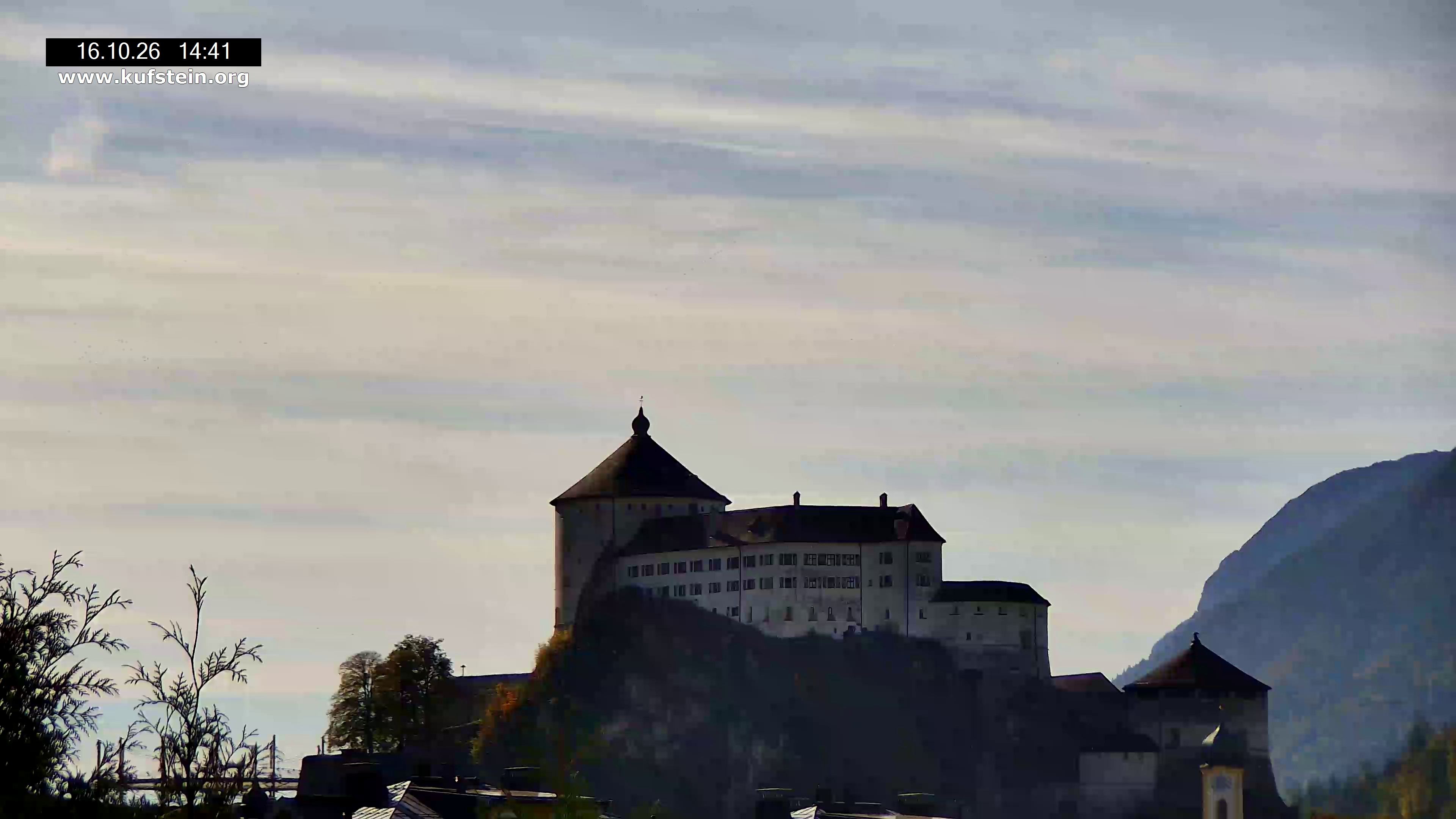 Archiv Foto Webcam Festung Kufstein