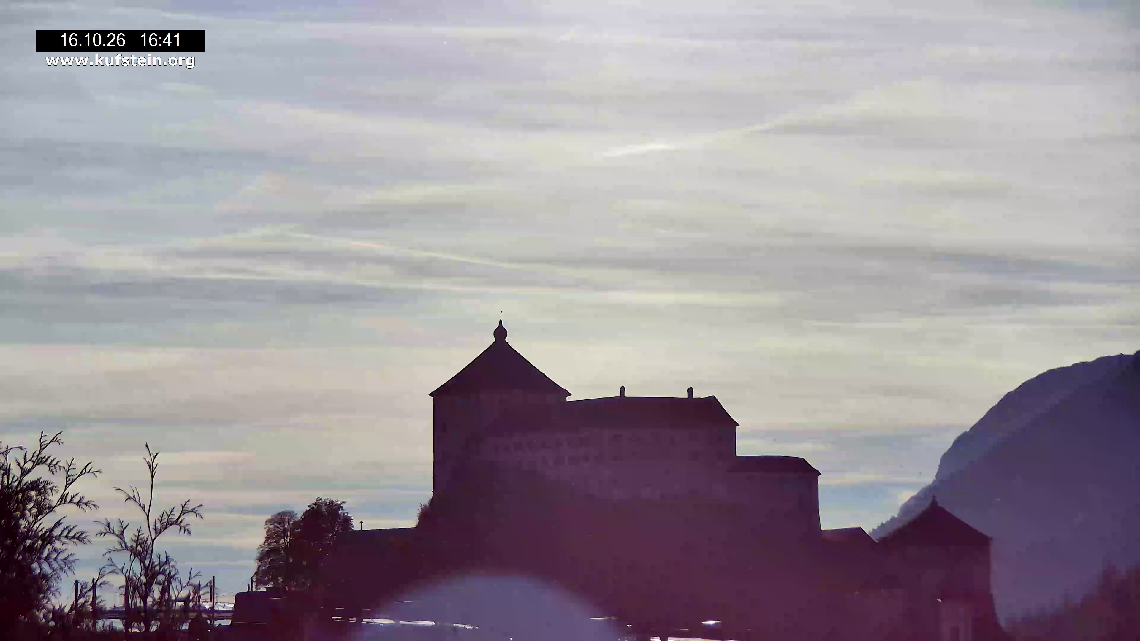 Archiv Foto Webcam Festung Kufstein