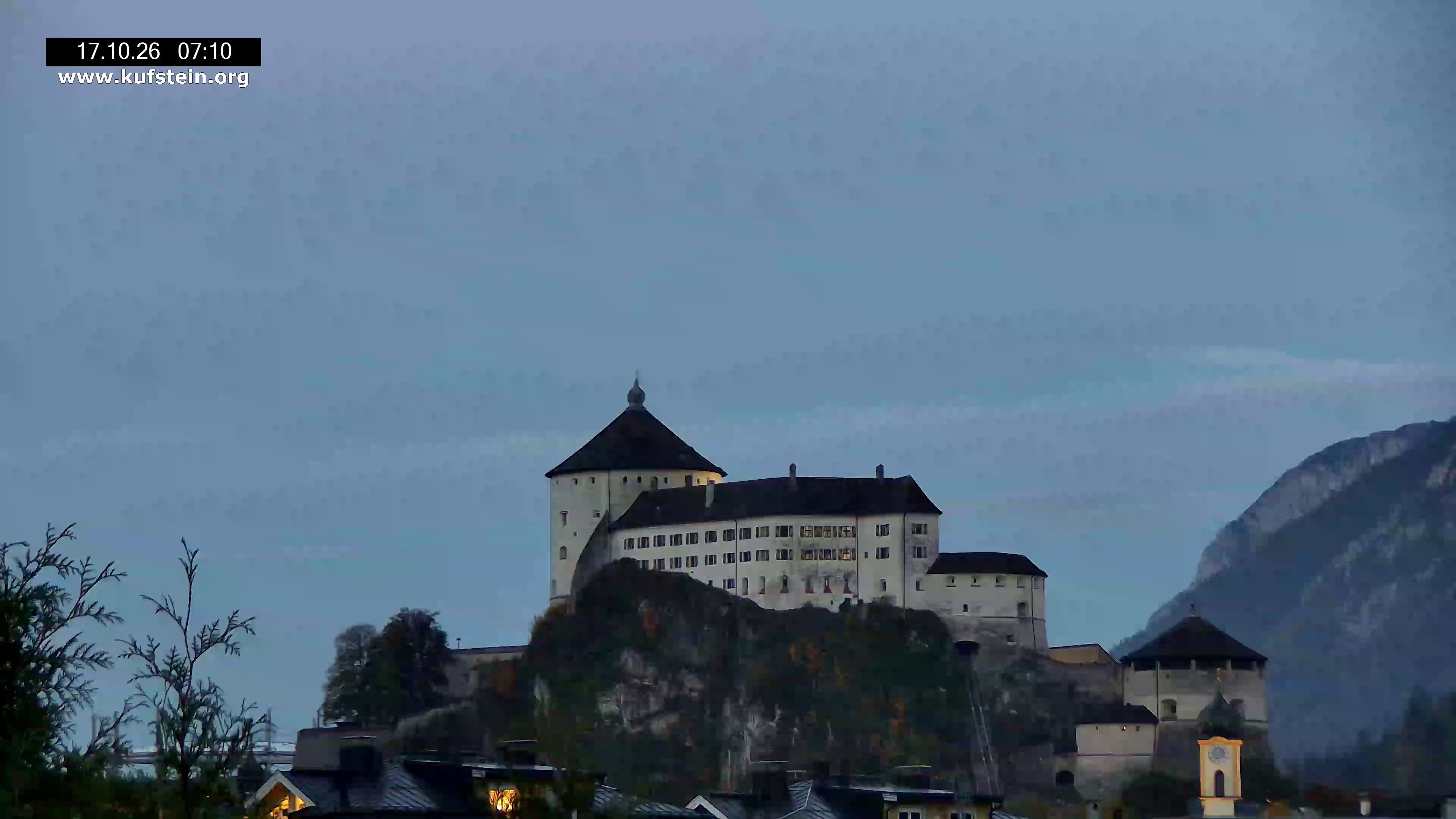 Archiv Foto Webcam Festung Kufstein