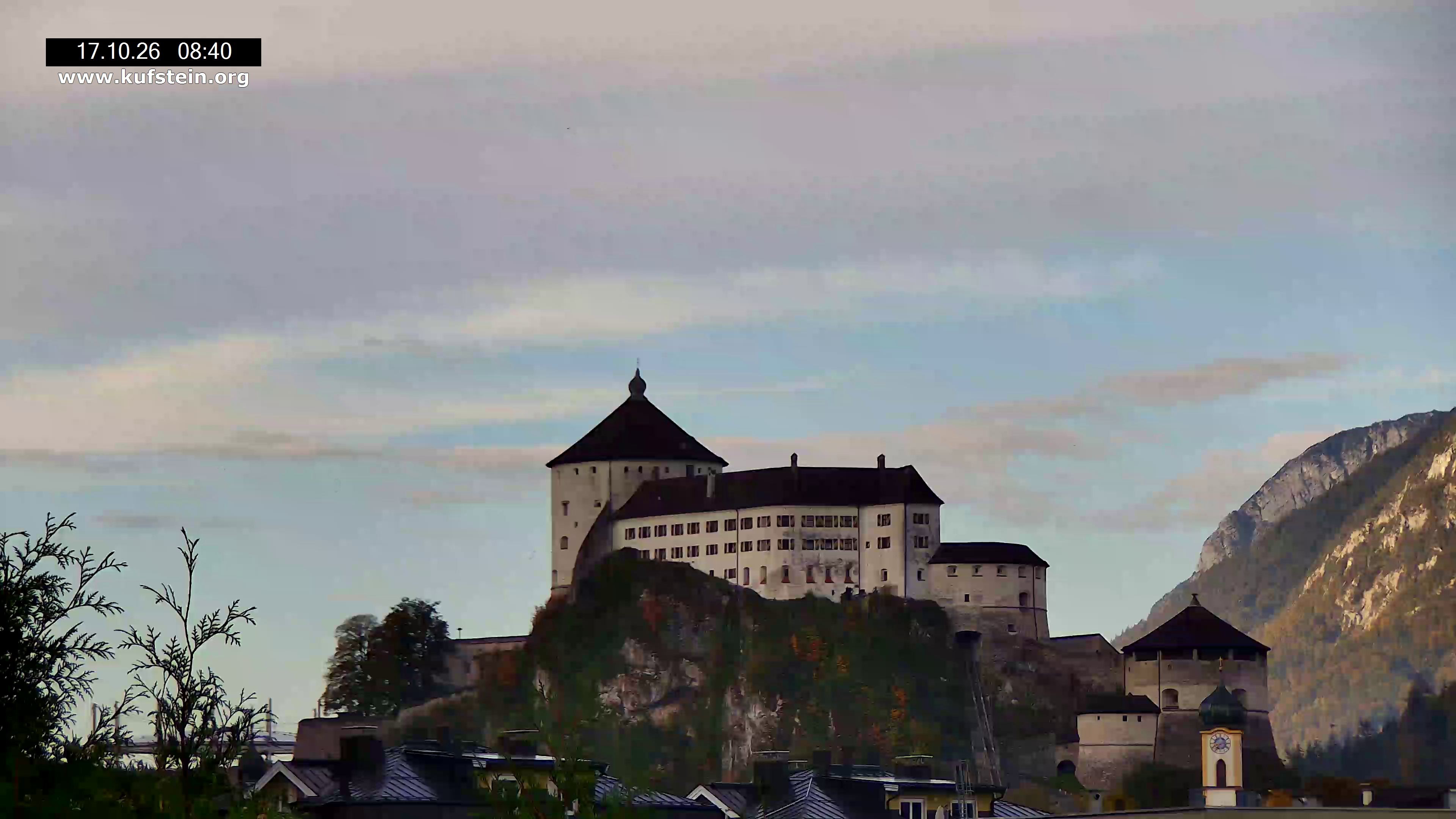Archiv Foto Webcam Festung Kufstein