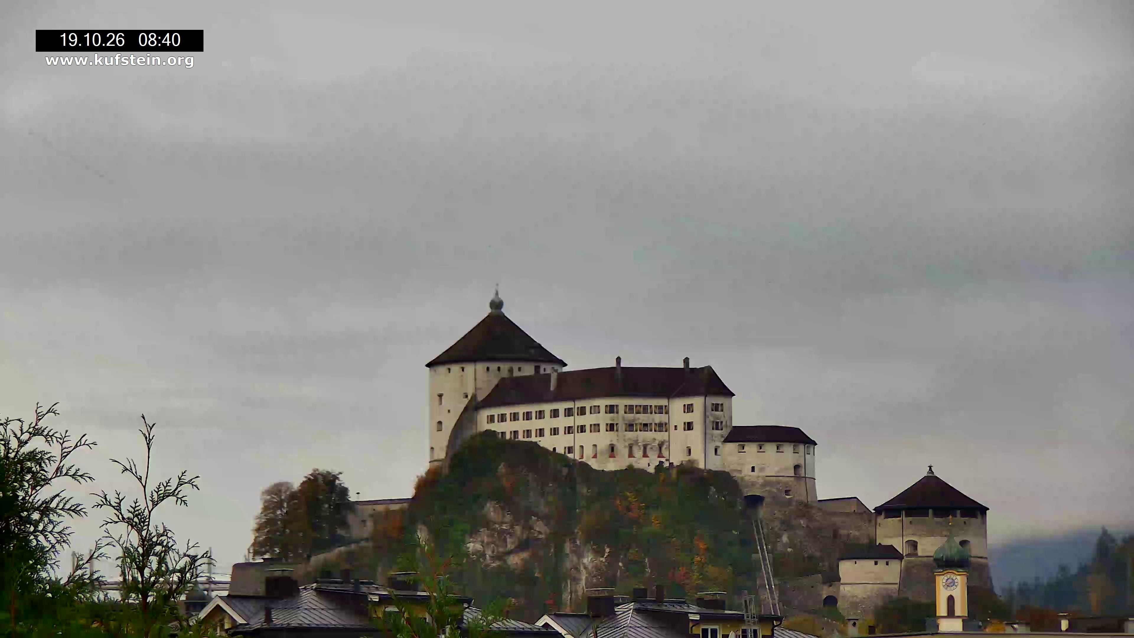 Archiv Foto Webcam Festung Kufstein