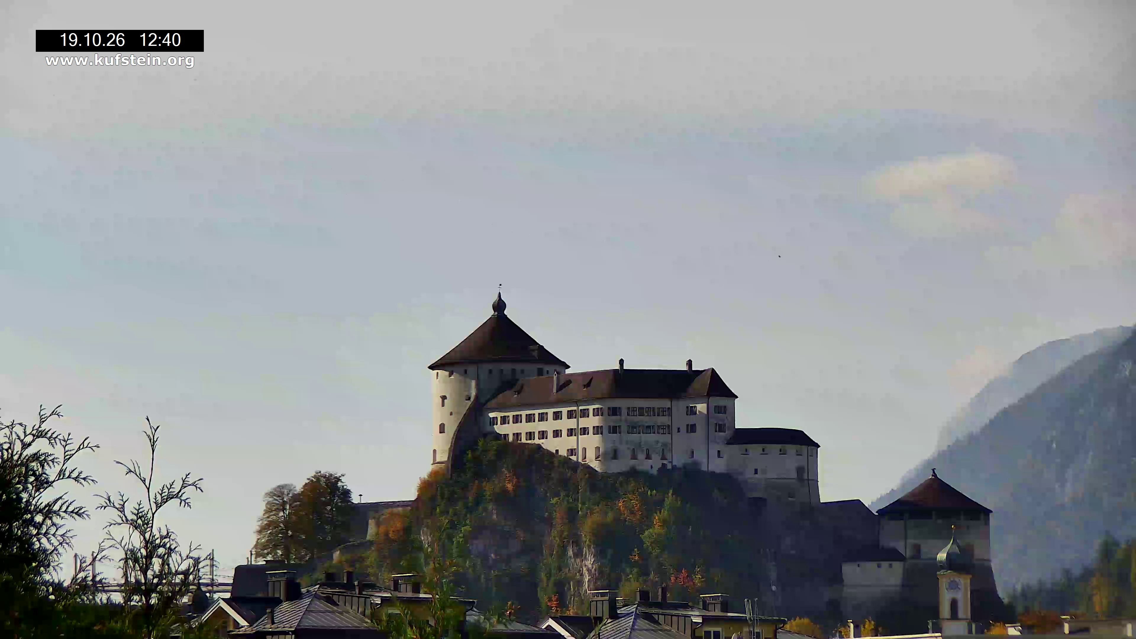 Archiv Foto Webcam Festung Kufstein