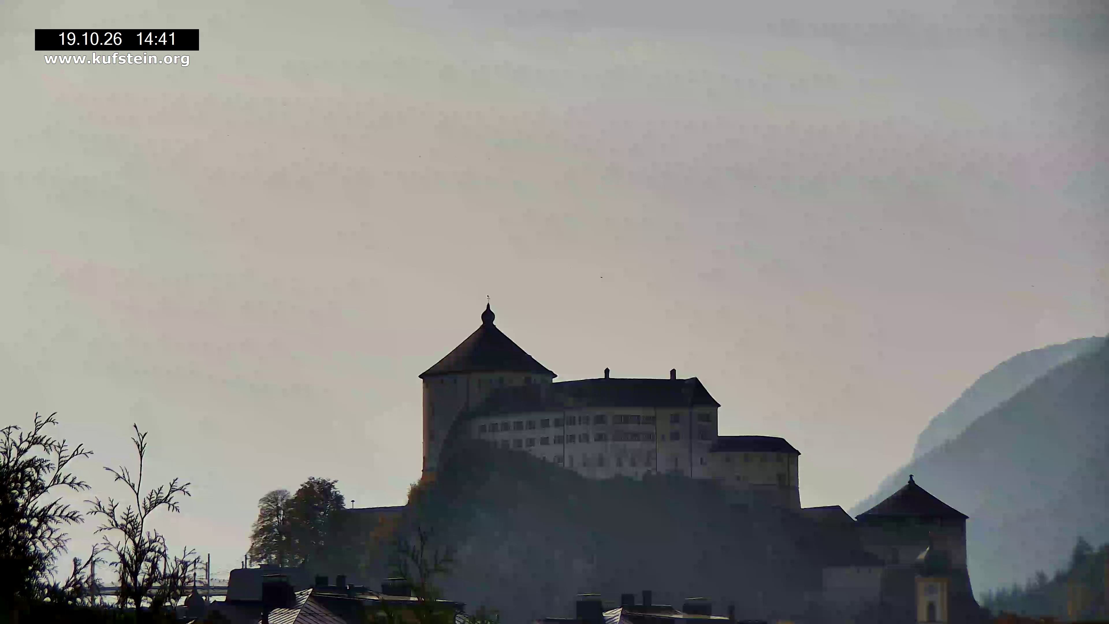 Archiv Foto Webcam Festung Kufstein