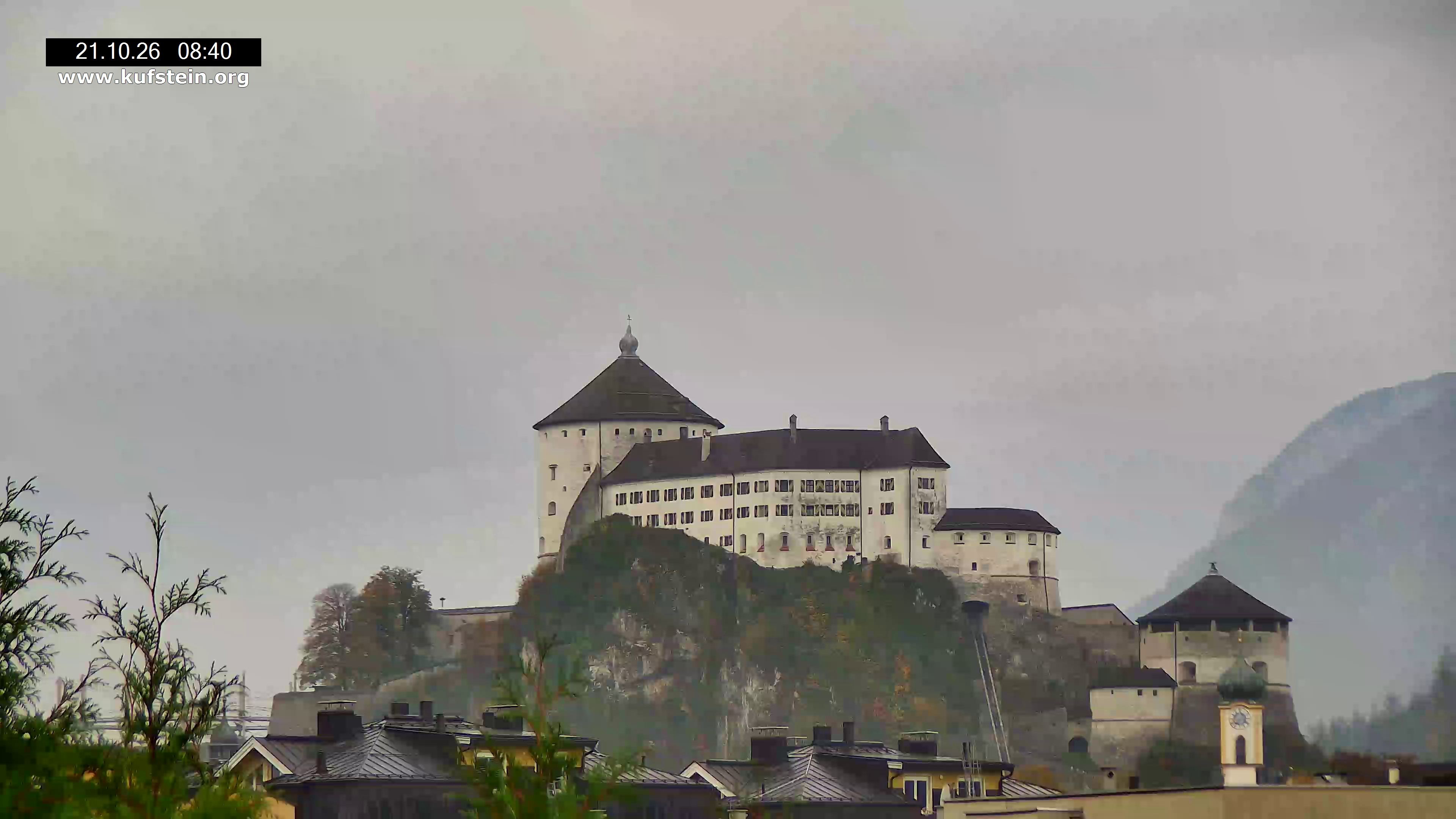 Archiv Foto Webcam Festung Kufstein