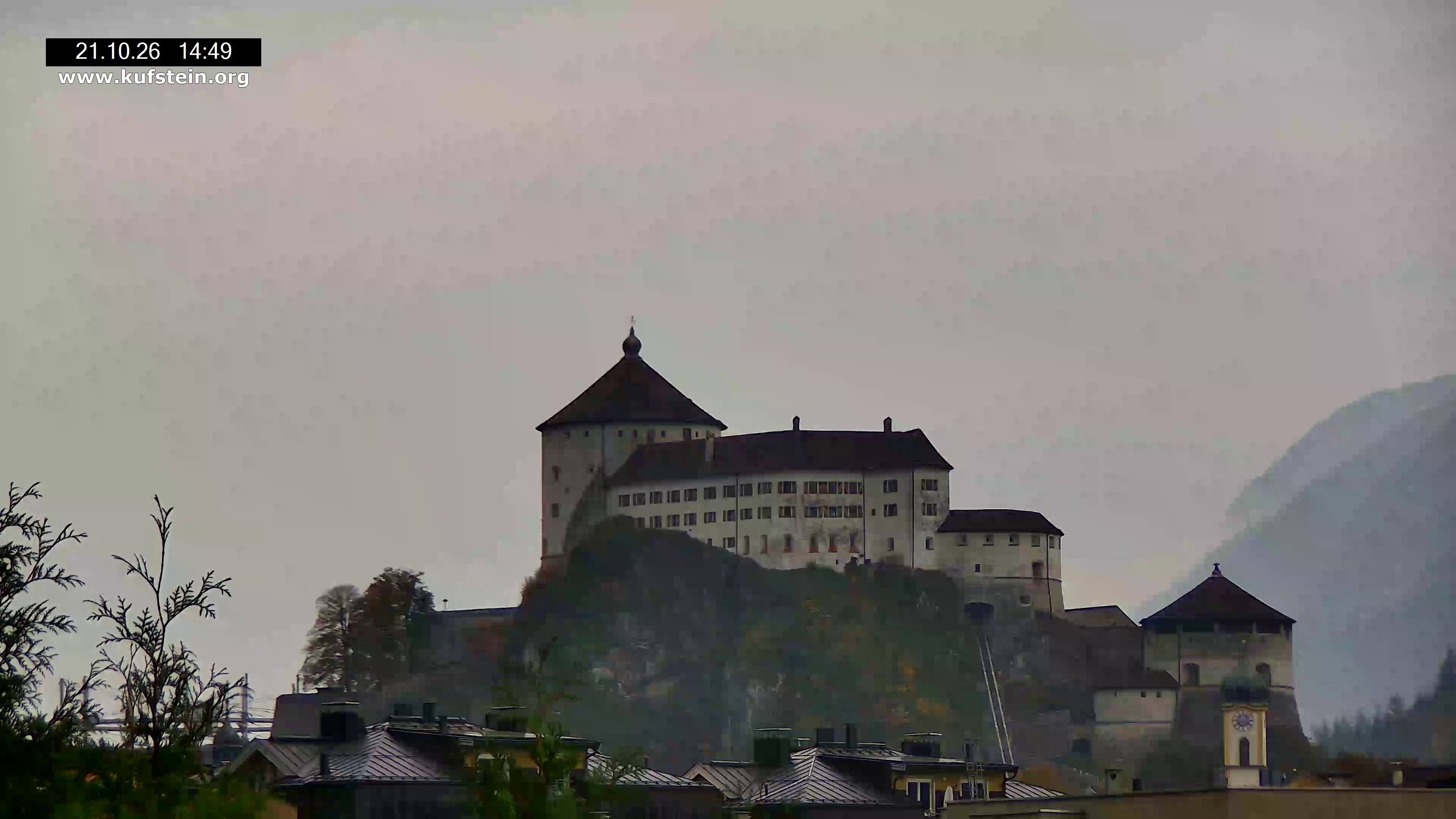 Archiv Foto Webcam Festung Kufstein