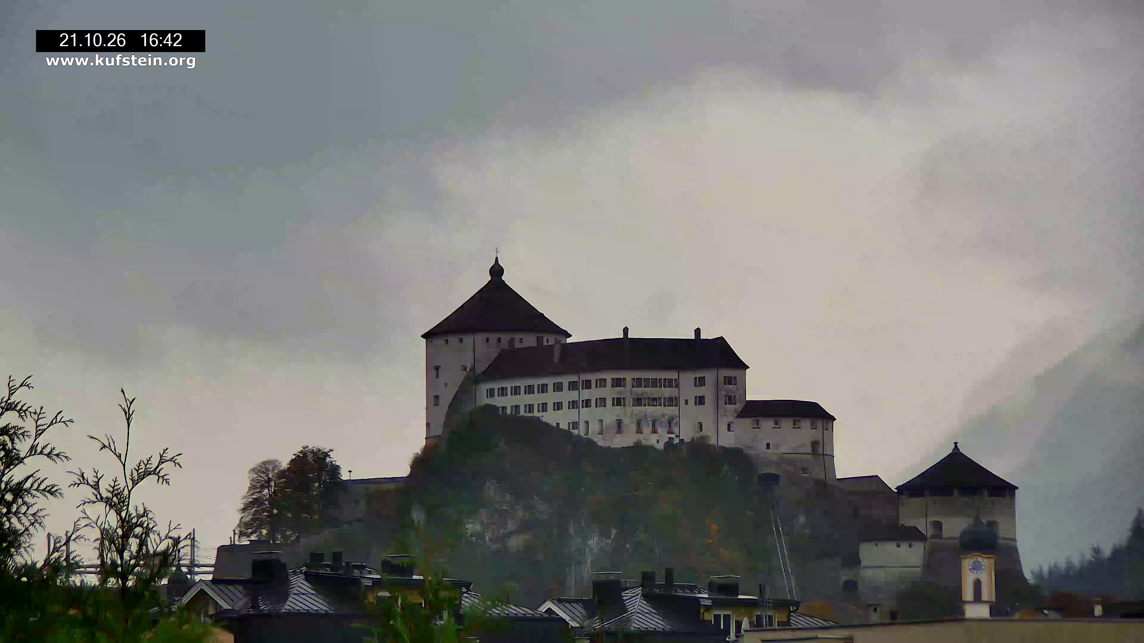 Archiv Foto Webcam Festung Kufstein