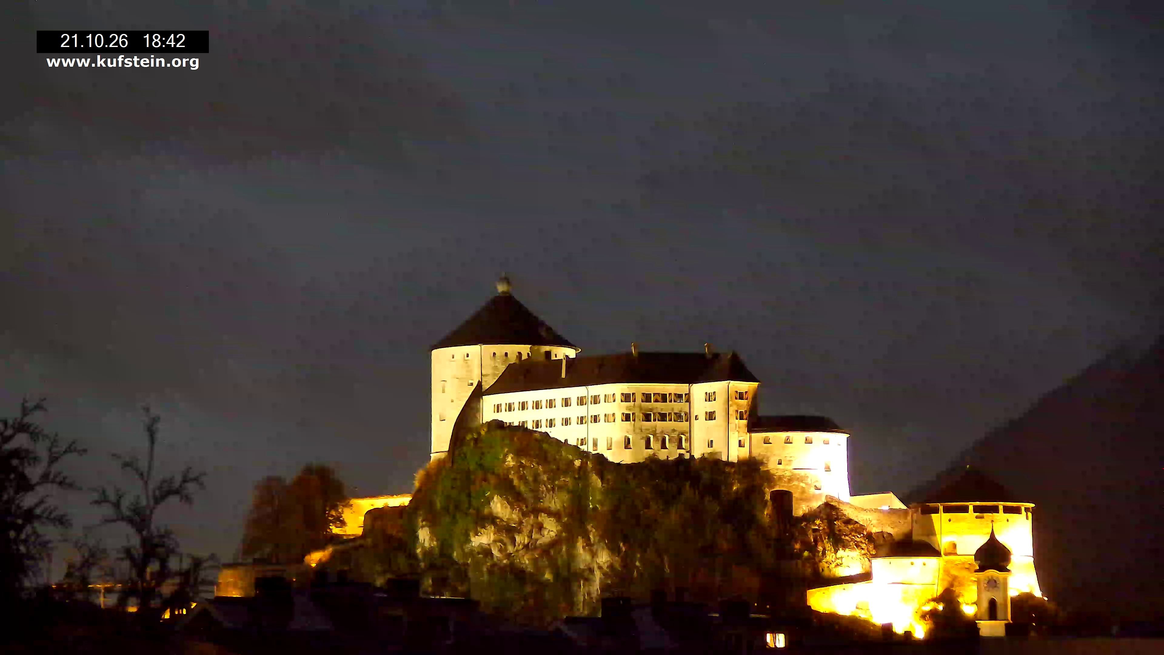 Archiv Foto Webcam Festung Kufstein