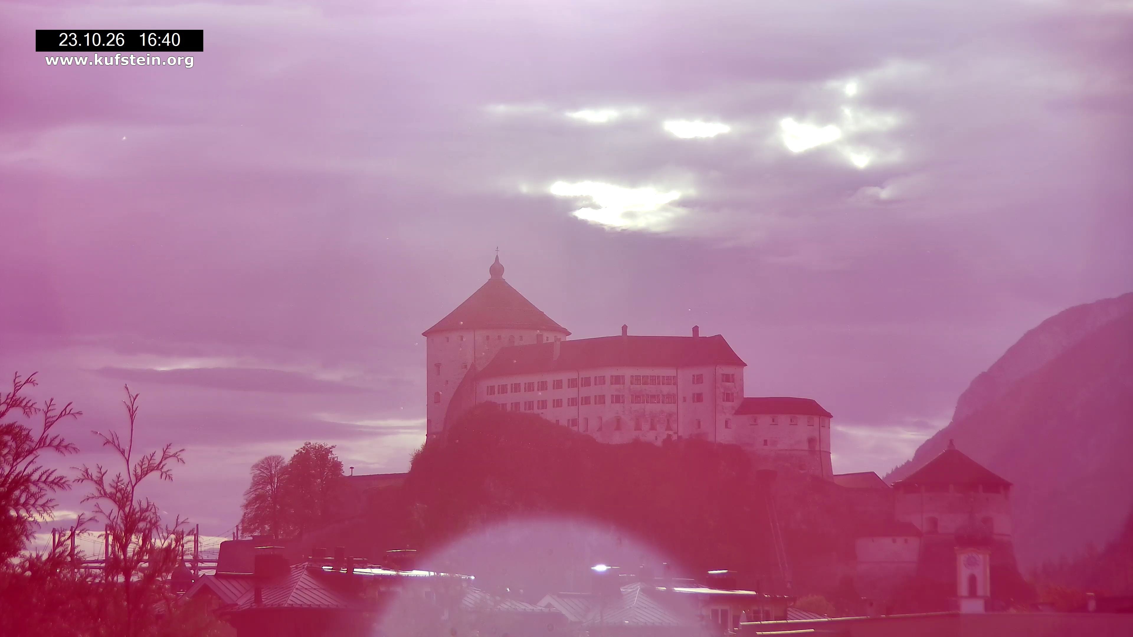 Archiv Foto Webcam Festung Kufstein