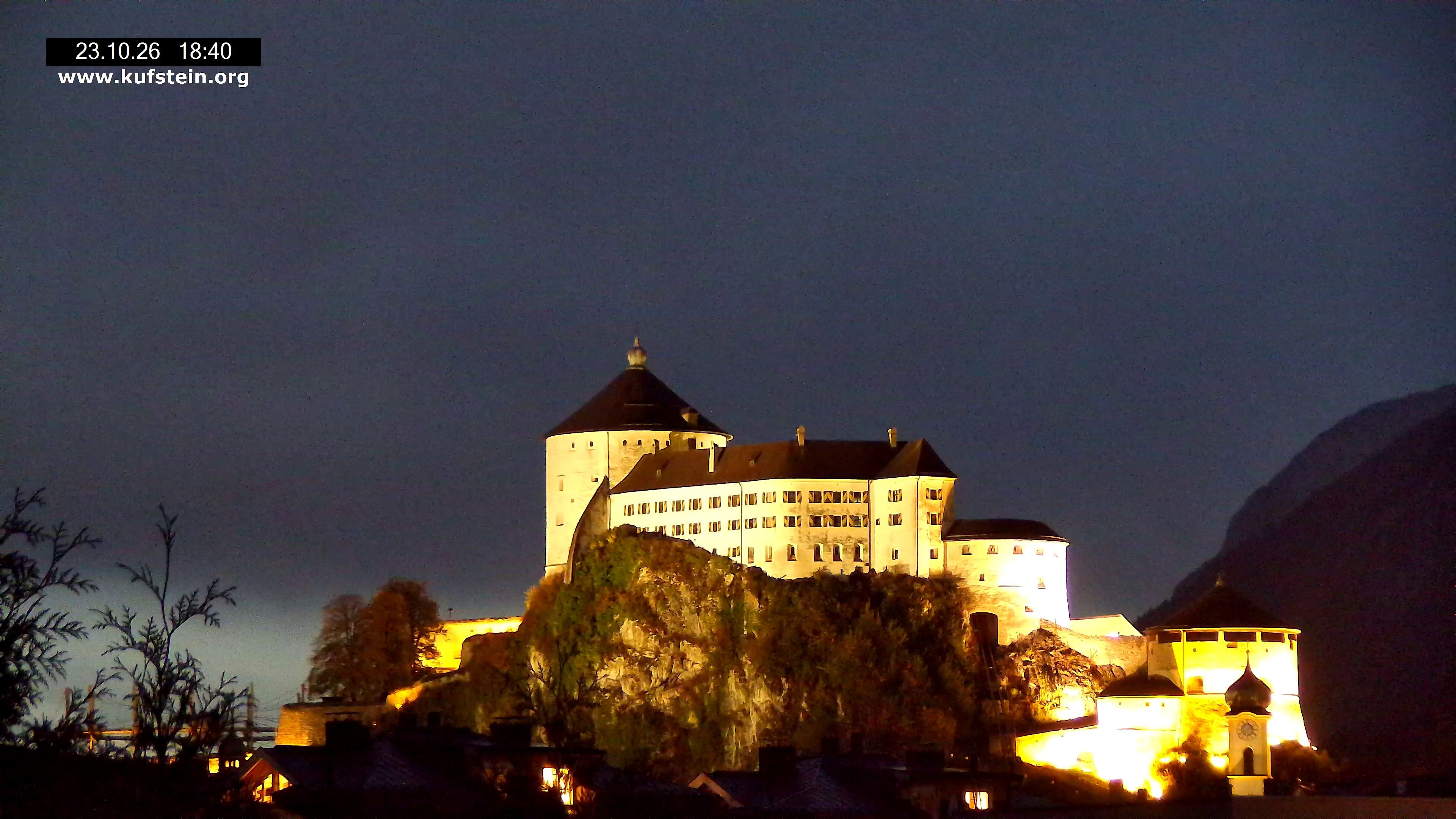 Archived image Webcam Kufstein Fortress
