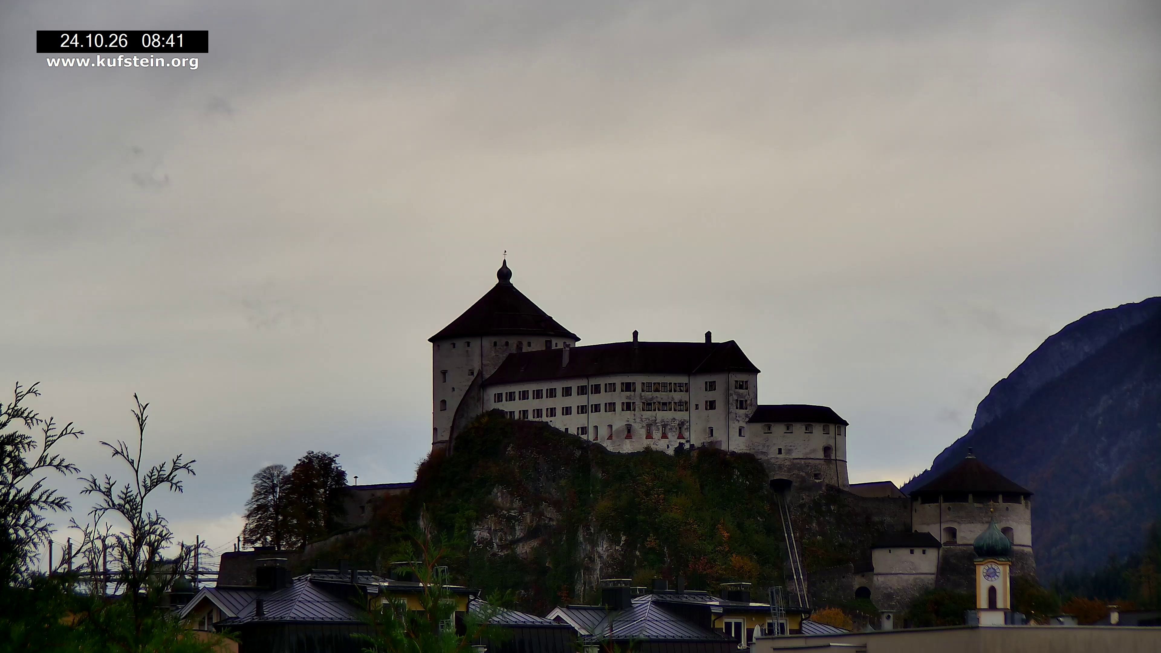 Archiv Foto Webcam Festung Kufstein