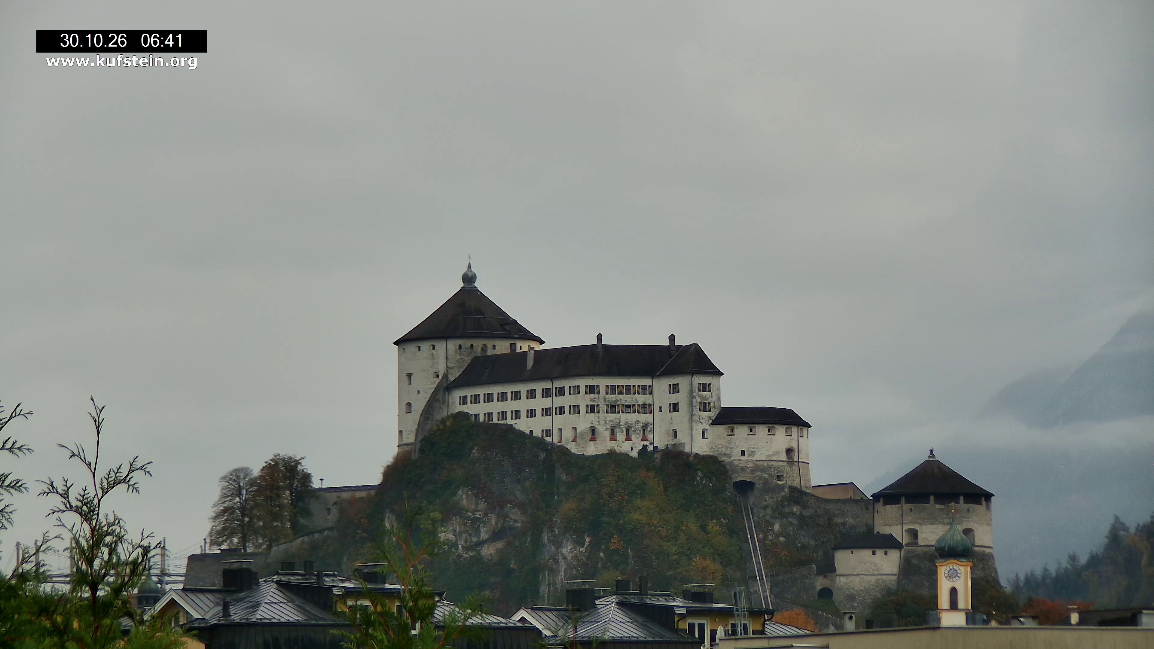 Archiv Foto Webcam Festung Kufstein