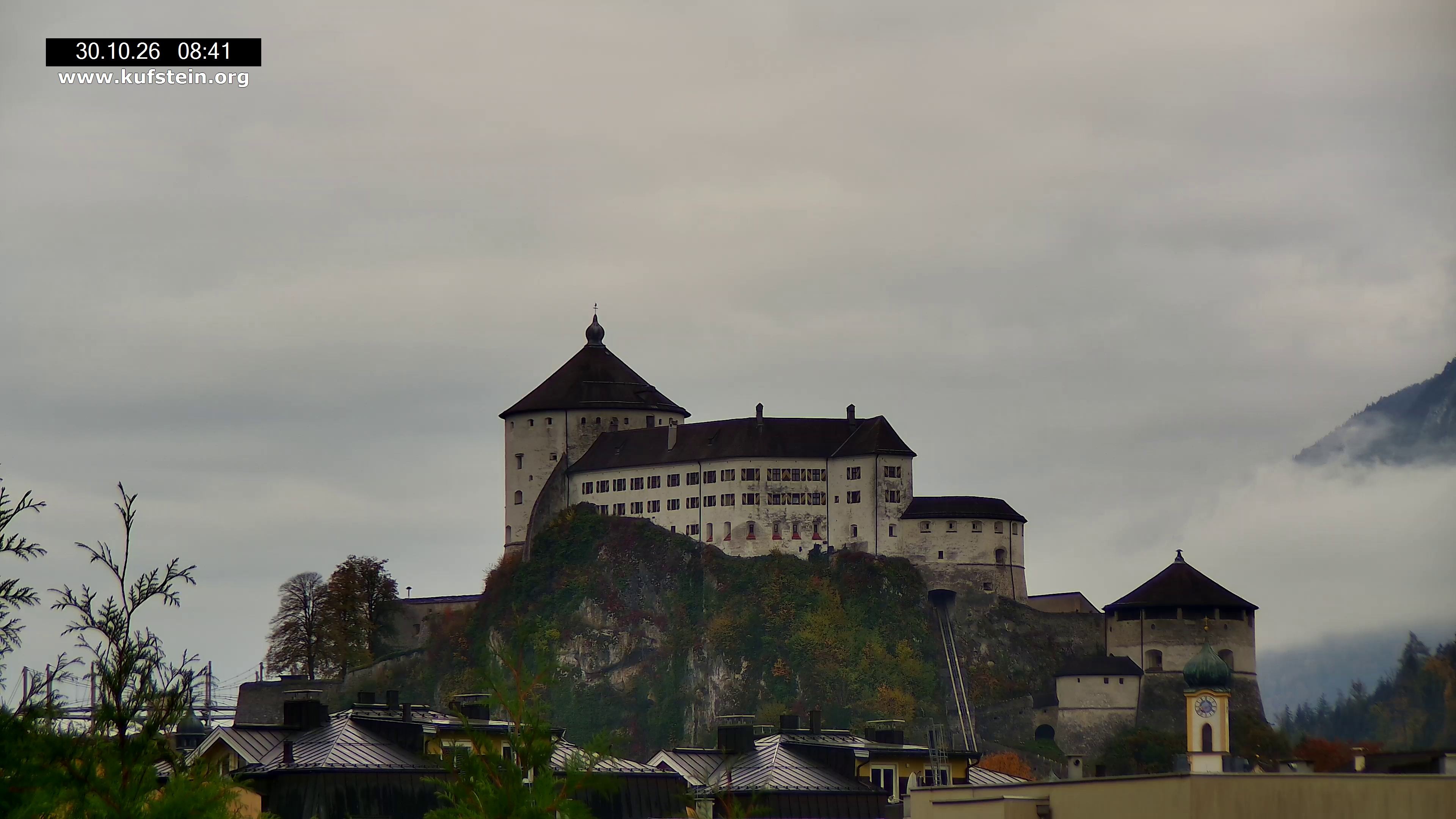 Archiv Foto Webcam Festung Kufstein