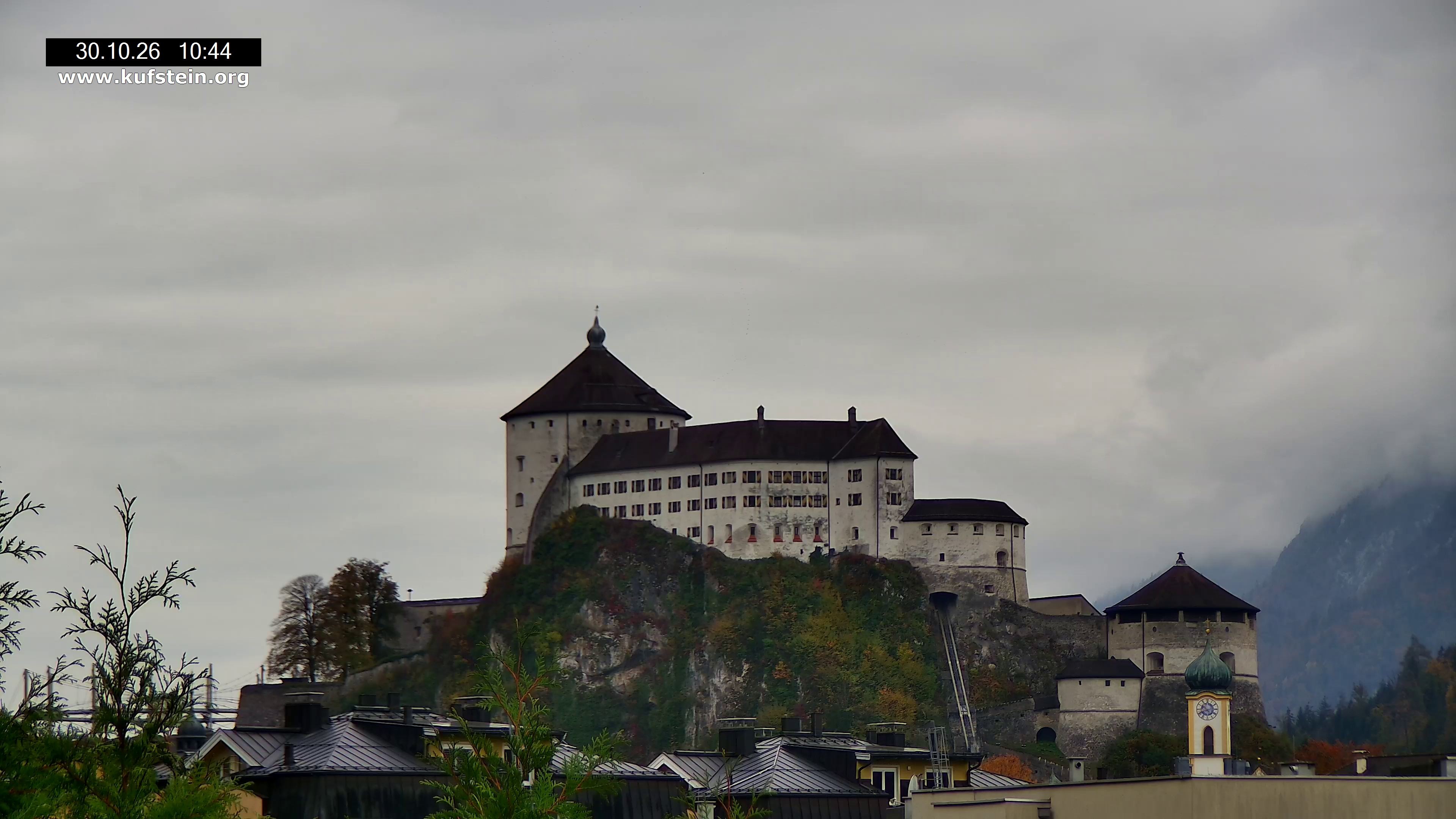 Archiv Foto Webcam Festung Kufstein