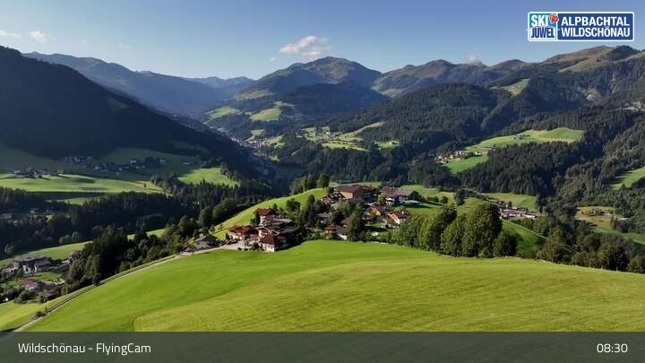 Archived image Webcam Flying Cam Wildschönau