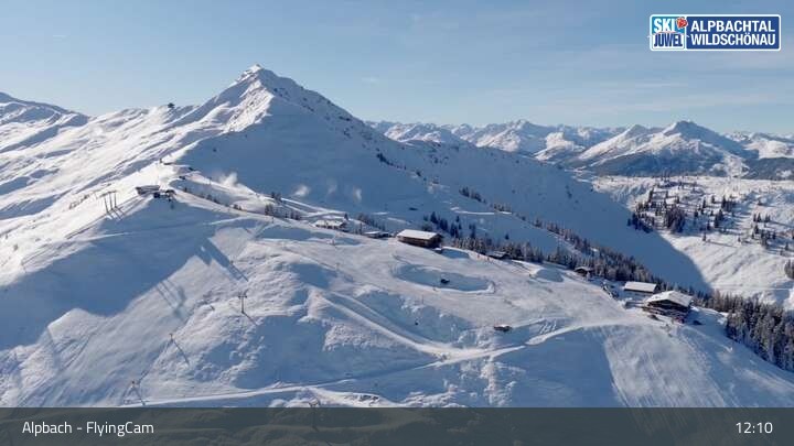 Archived image Webcam Flying Cam Alpbachtal