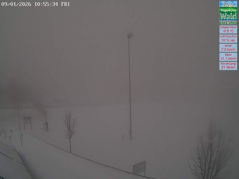 Archived image Webcam DSV Nordic Aktivzentrum Waldmünchen-Althütte - East