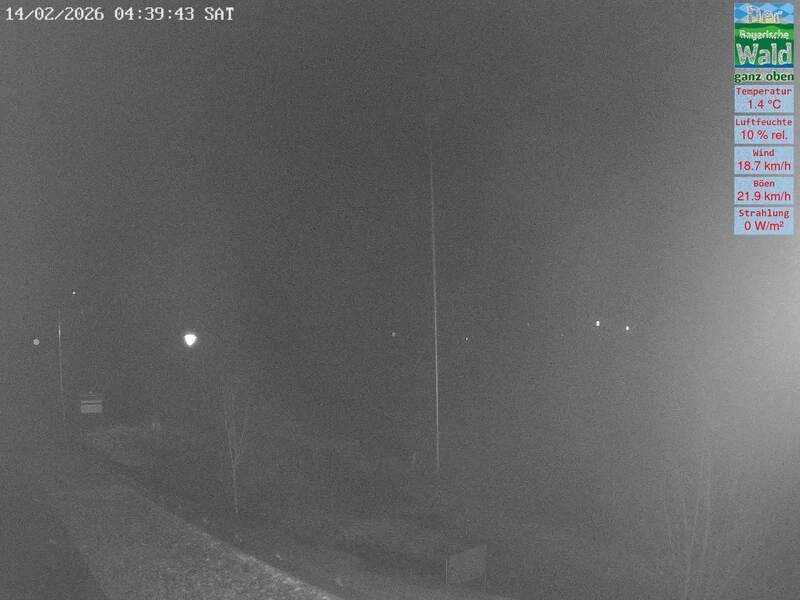 Archiv Foto Webcam DSV Nordic Aktivzentrum Waldmünchen-Althütte - Osten