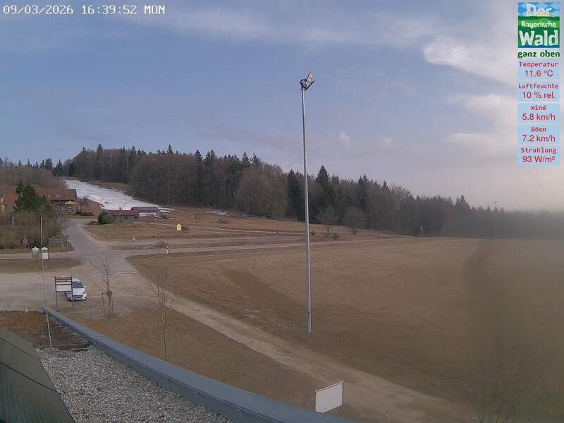 Archiv Foto Webcam DSV Nordic Aktivzentrum Waldmünchen-Althütte - Osten