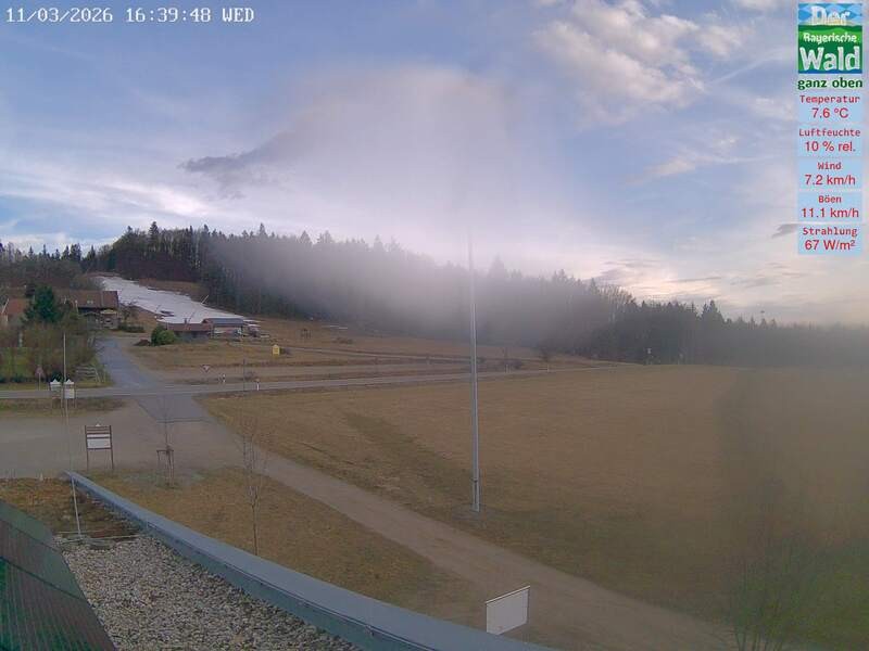 Archiv Foto Webcam DSV Nordic Aktivzentrum Waldmünchen-Althütte - Osten