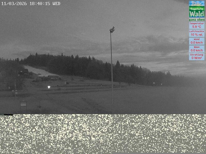 Archiv Foto Webcam DSV Nordic Aktivzentrum Waldmünchen-Althütte - Osten