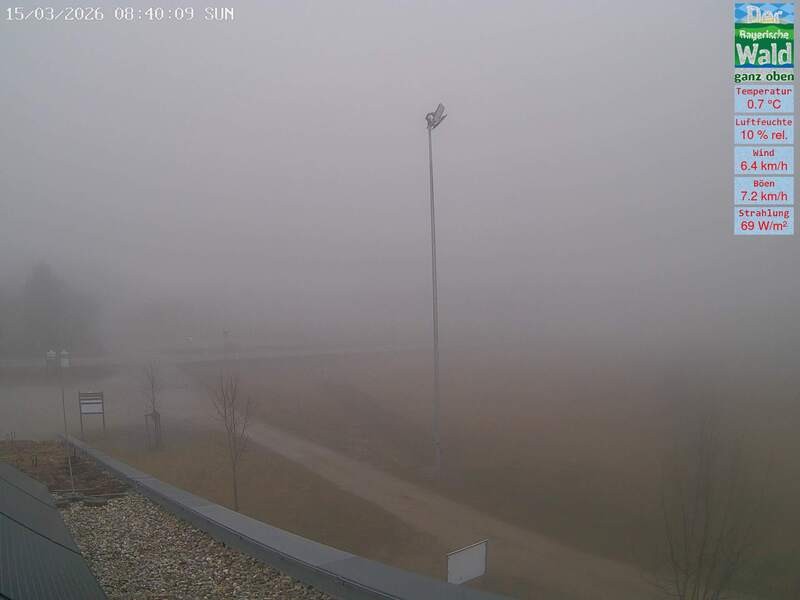 Archived image Webcam DSV Nordic Aktivzentrum Waldmünchen-Althütte - East