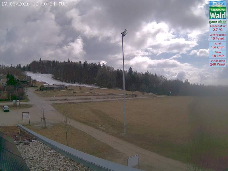Archived image Webcam DSV Nordic Aktivzentrum Waldmünchen-Althütte - East